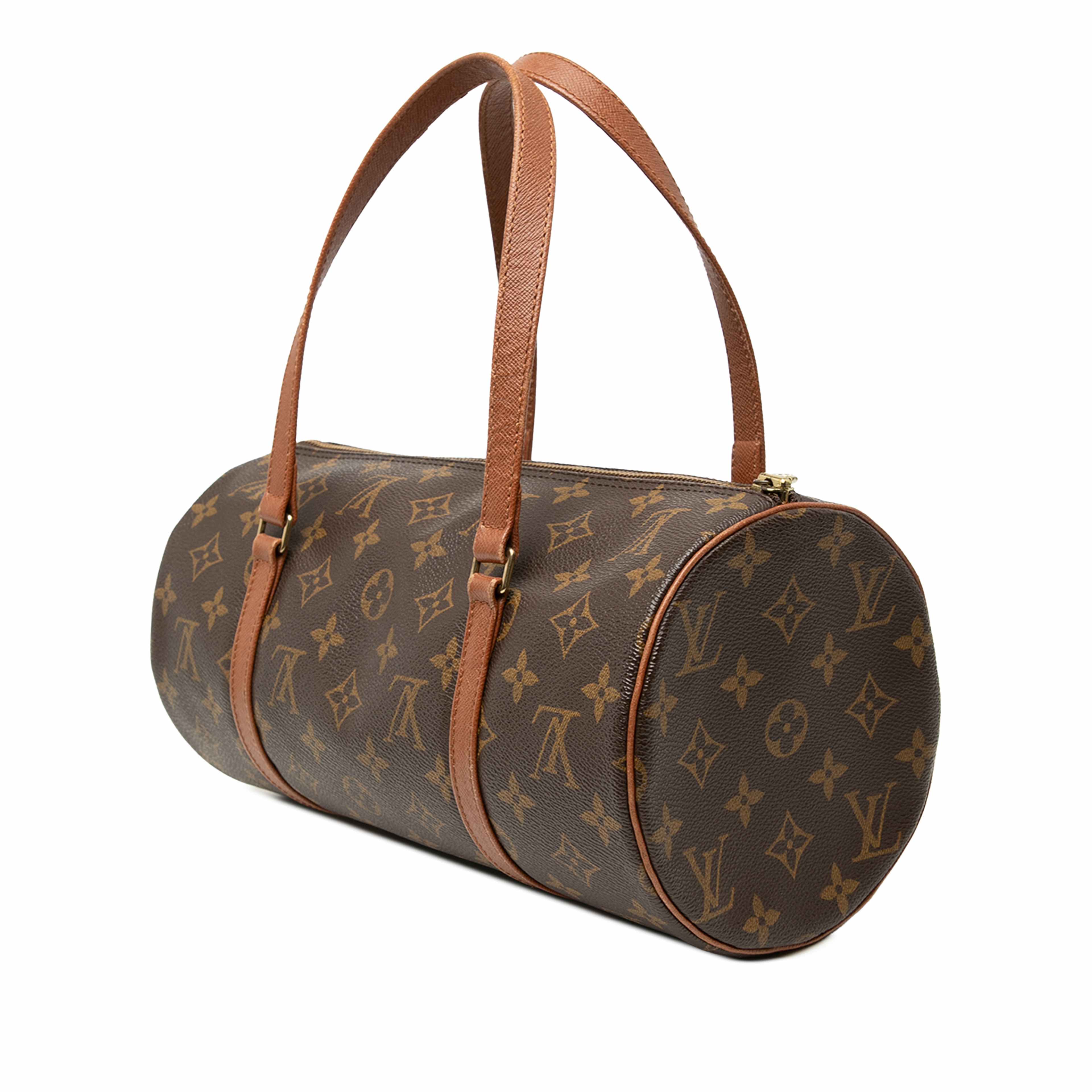 Louis Vuitton Monogram Papillon 30, från Luxclusif, i färgen brun. Klicka för att öppna bilden i stort format