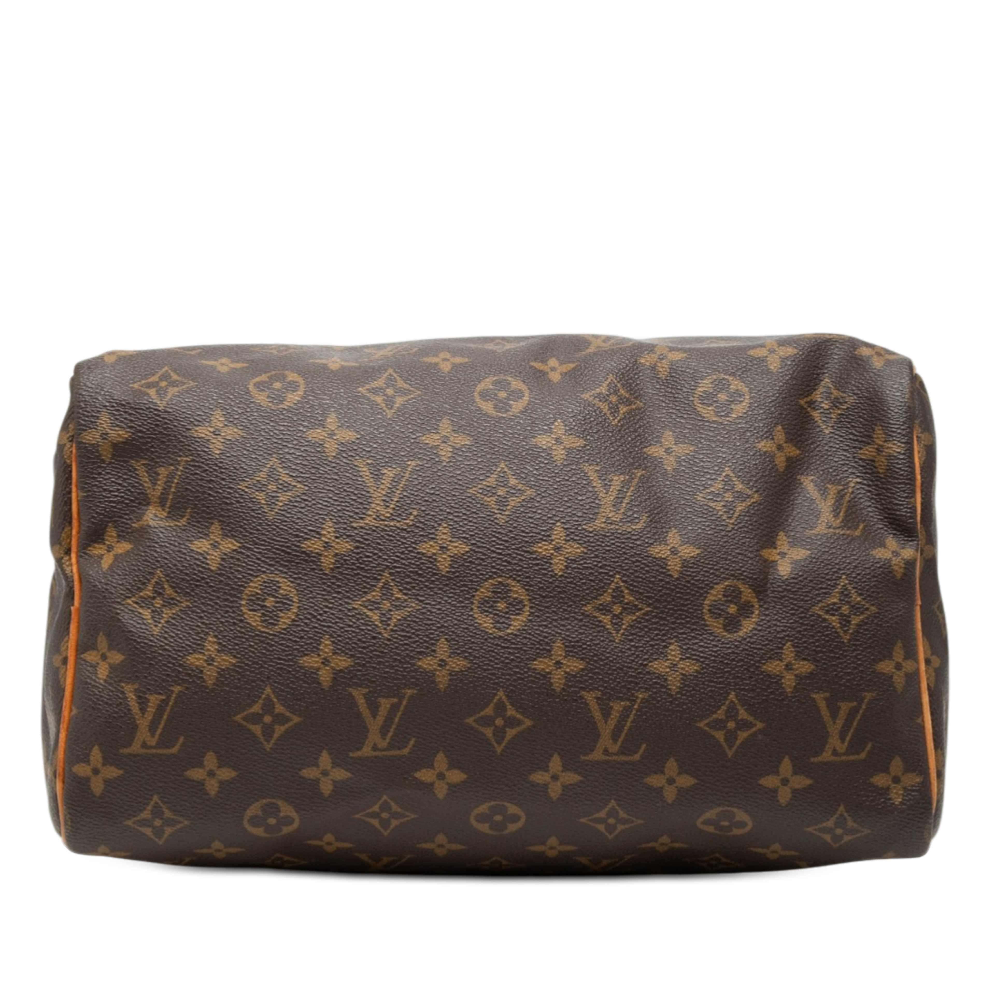 Louis Vuitton Monogram Speedy 30, från Luxclusif, i färgen brown. Klicka för att öppna bilden i stort format