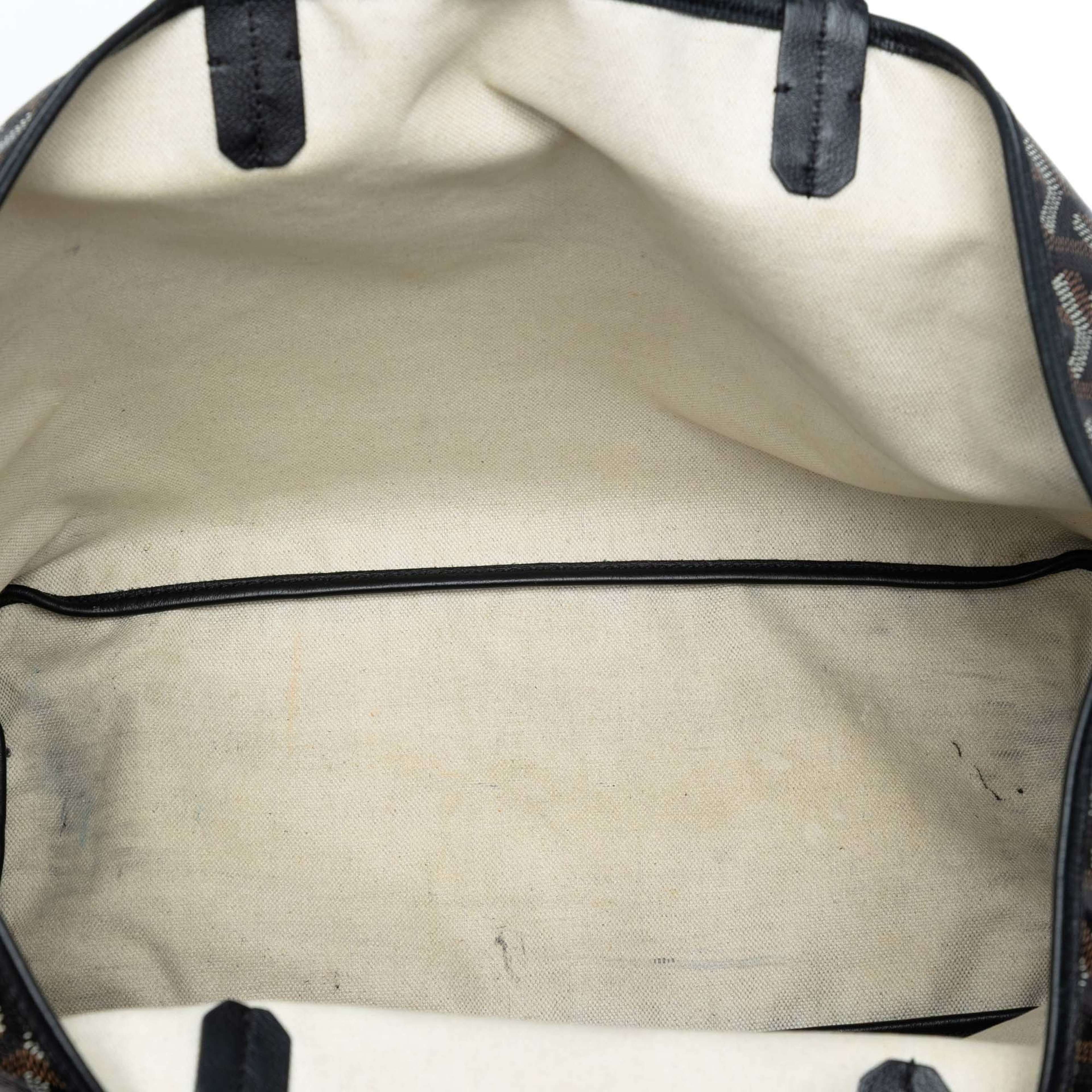 Goyard Goyardine Saint Louis Gm, från Luxclusif, i färgen black. Klicka för att öppna bilden i stort format