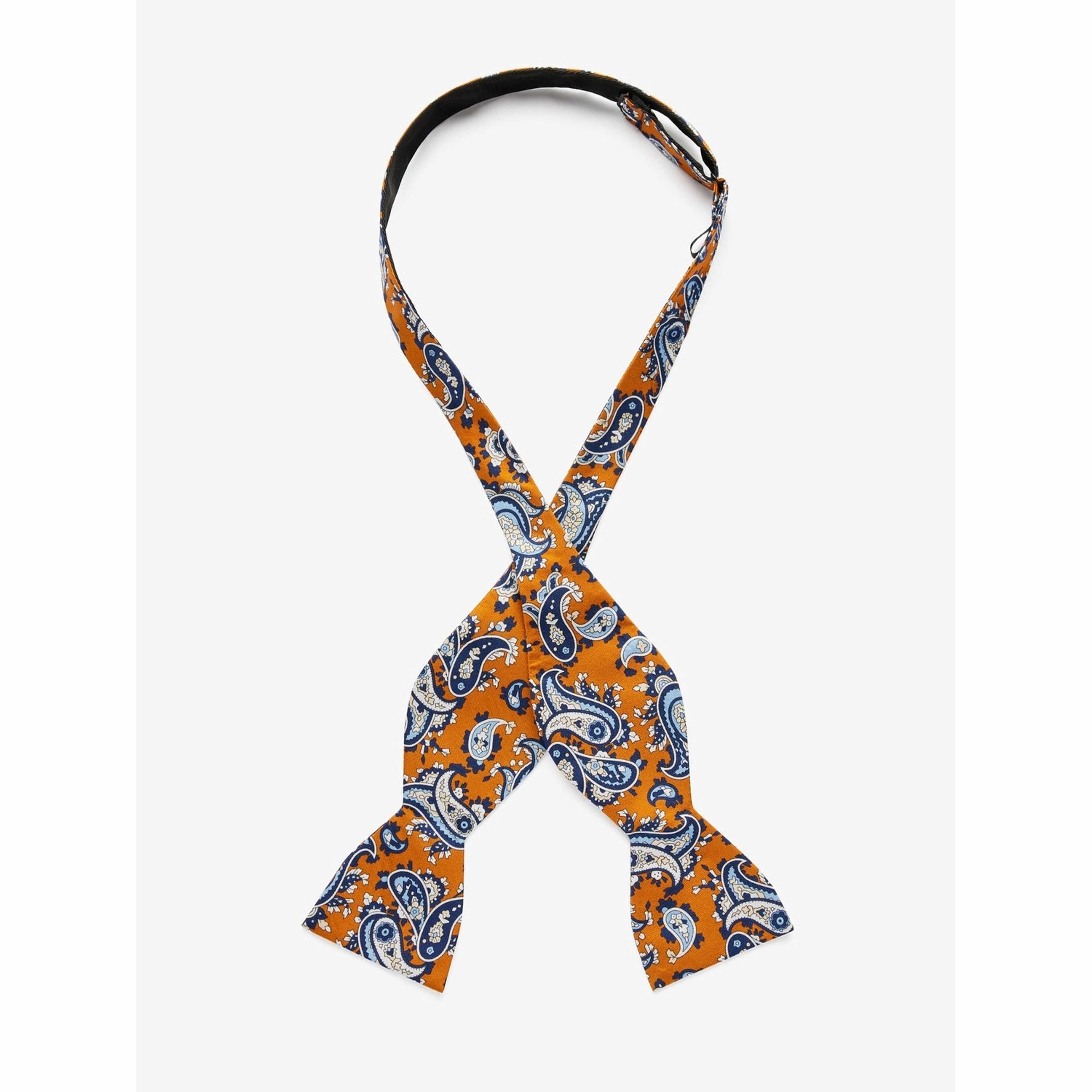 Blue Bow Tie Paisley