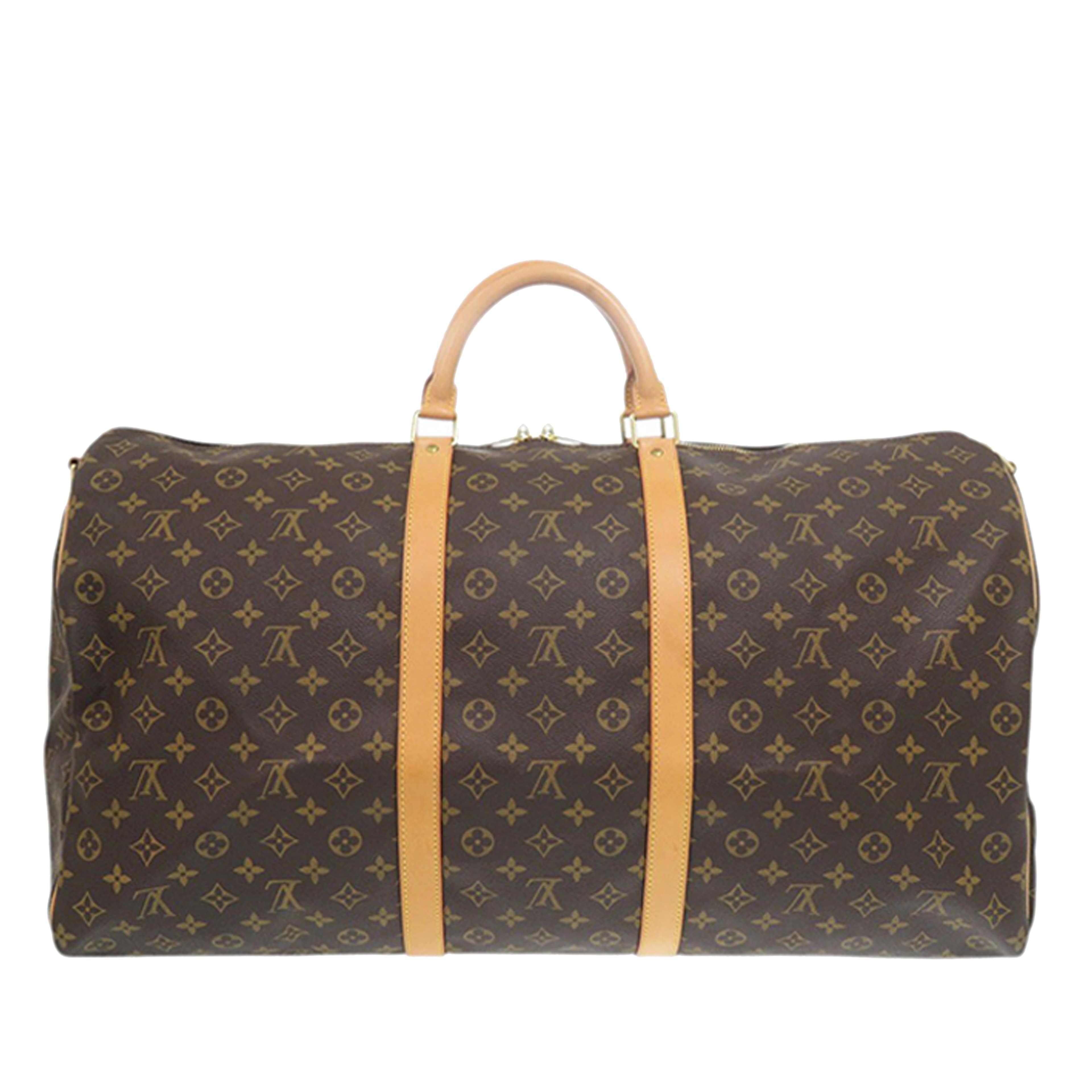 Louis Vuitton Monogram Keepall Bandouliere 60, från Luxclusif, i färgen brun. Klicka för att öppna bilden i stort format