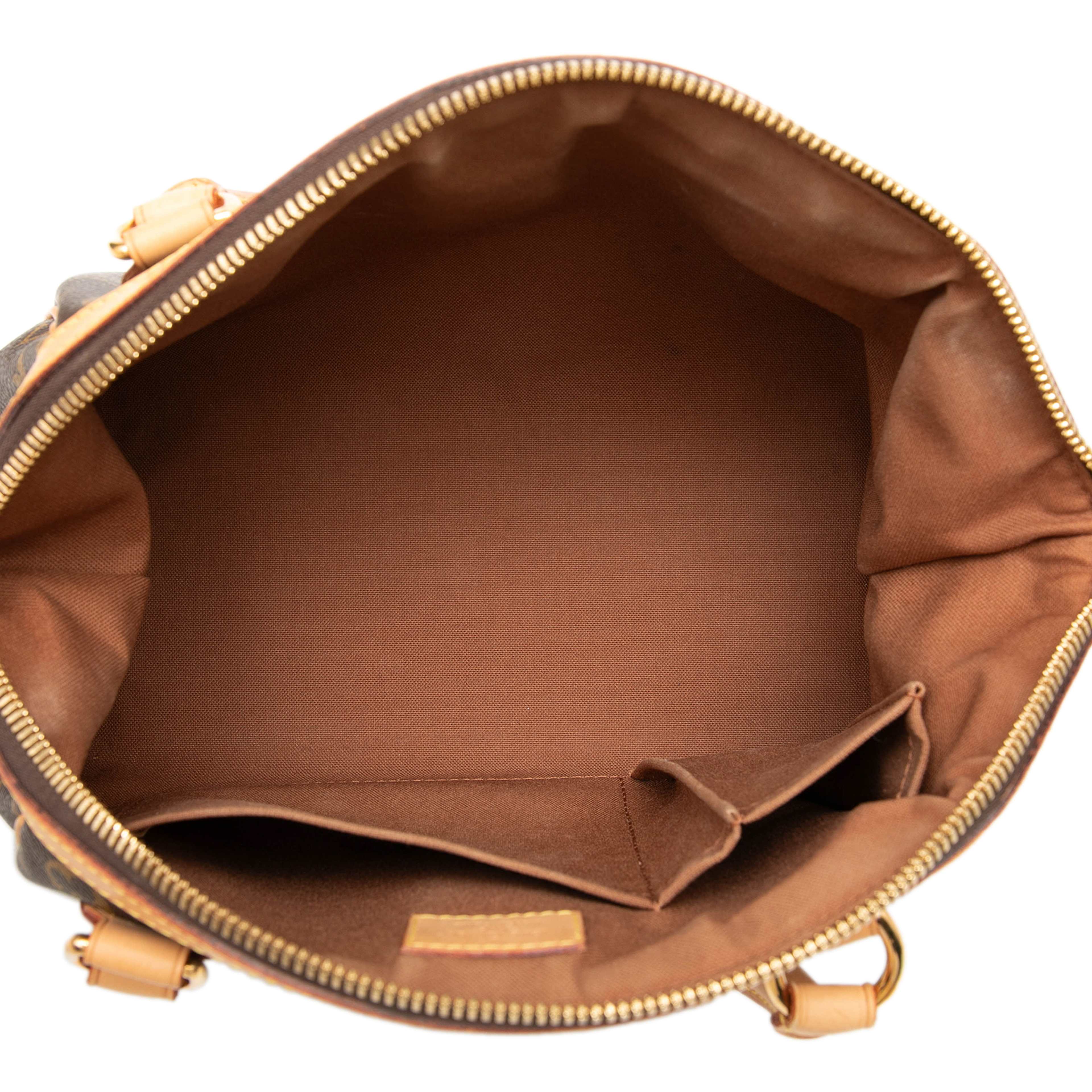 Louis Vuitton Monogram Tivoli Pm, från Luxclusif, i färgen brun. Klicka för att öppna bilden i stort format