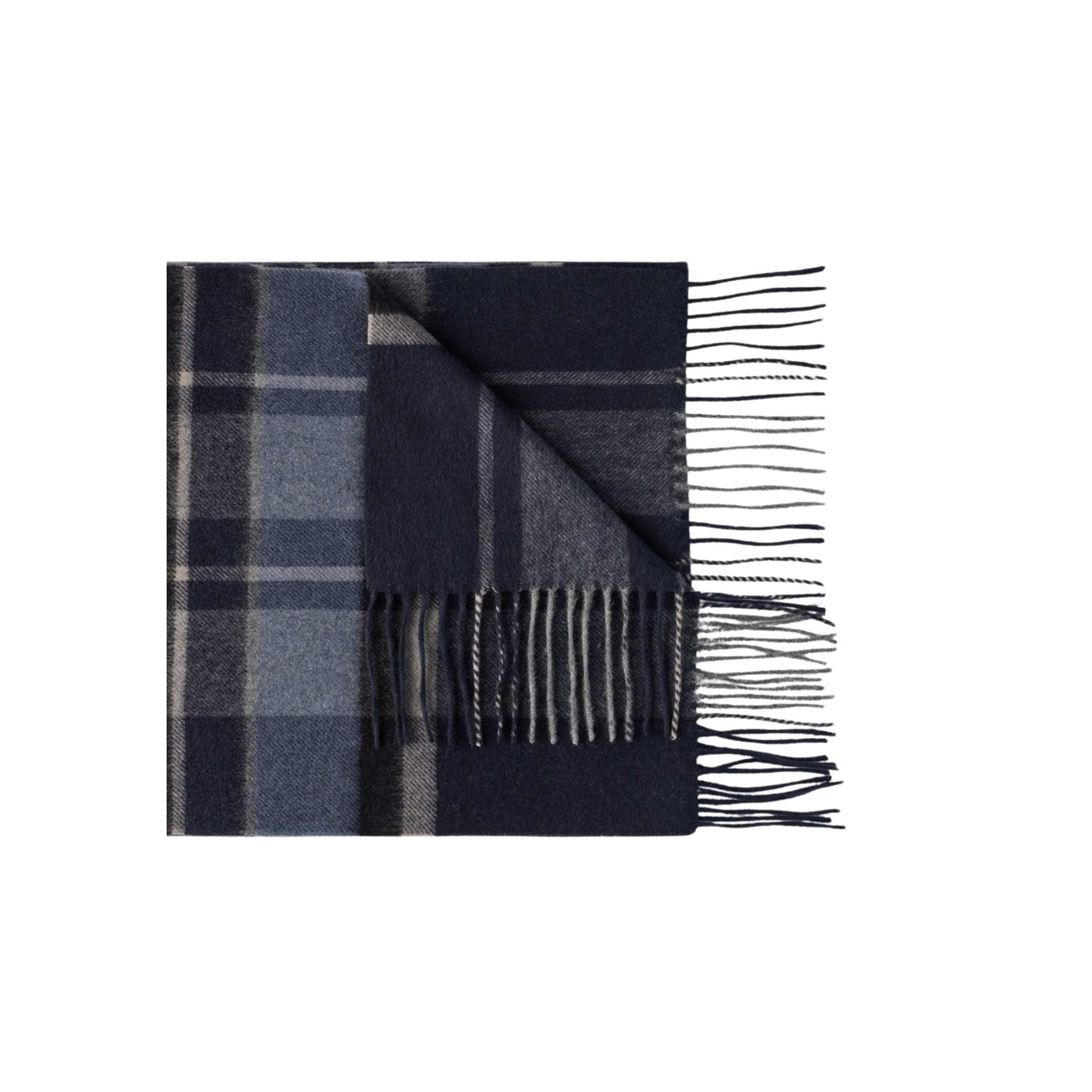 Cashmere Scarf, från John Henric, i färgen navy blue. Klicka för att öppna bilden i stort format
