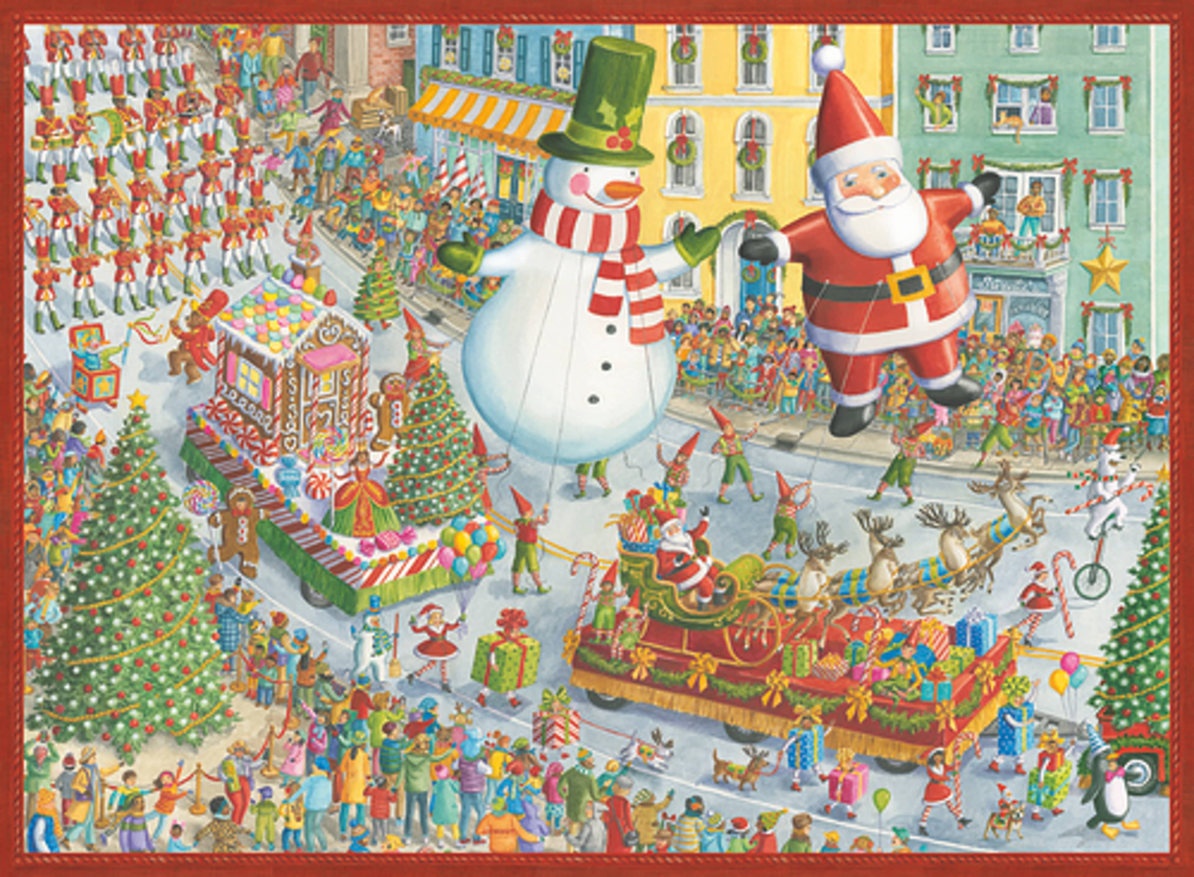 Here Comes Christmas! 500p, från RAVENSBURGER, i färgen Multicolor.