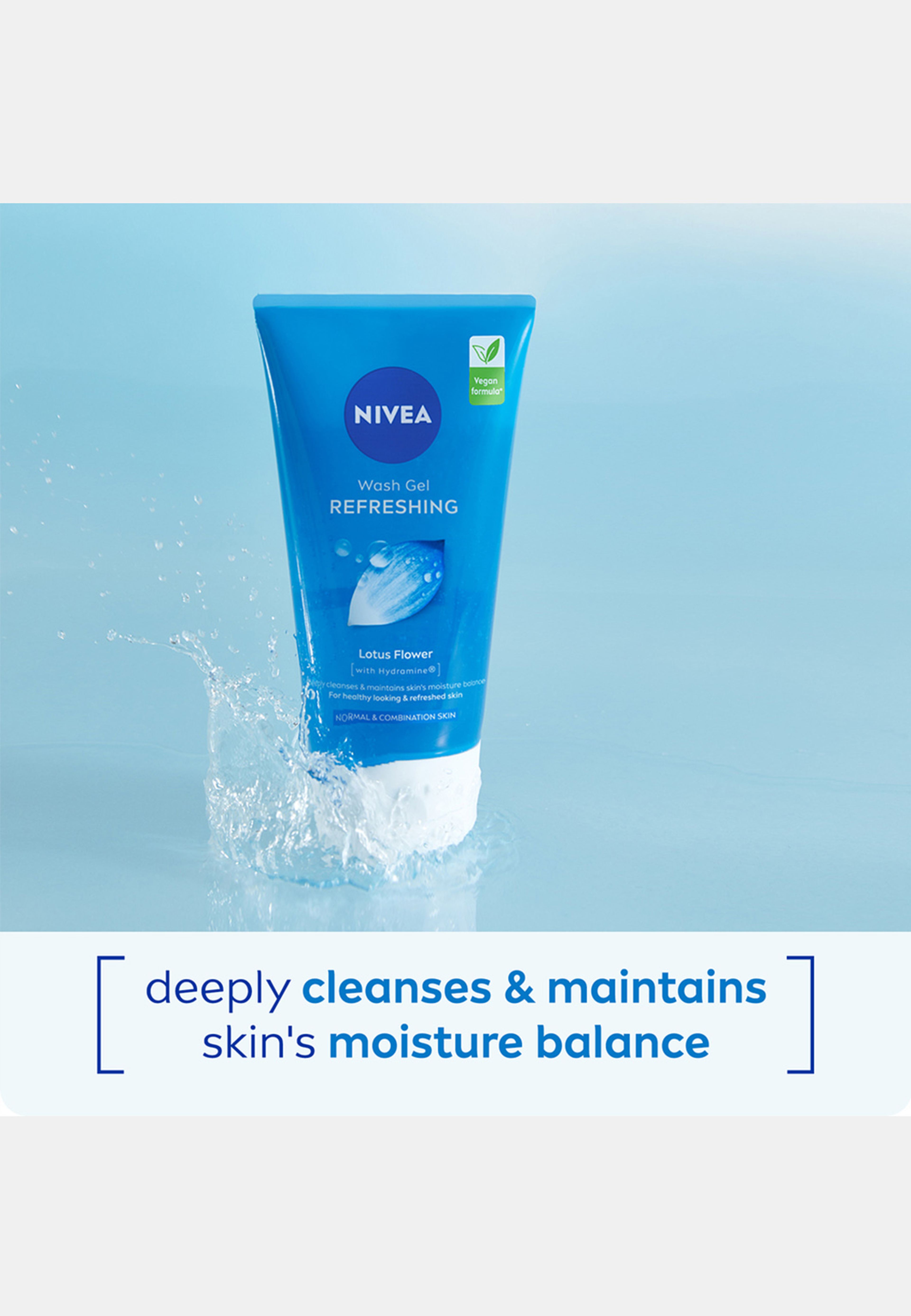 Ansiktsrengöring Wash Gel Refreshing 150 ml NIVEA