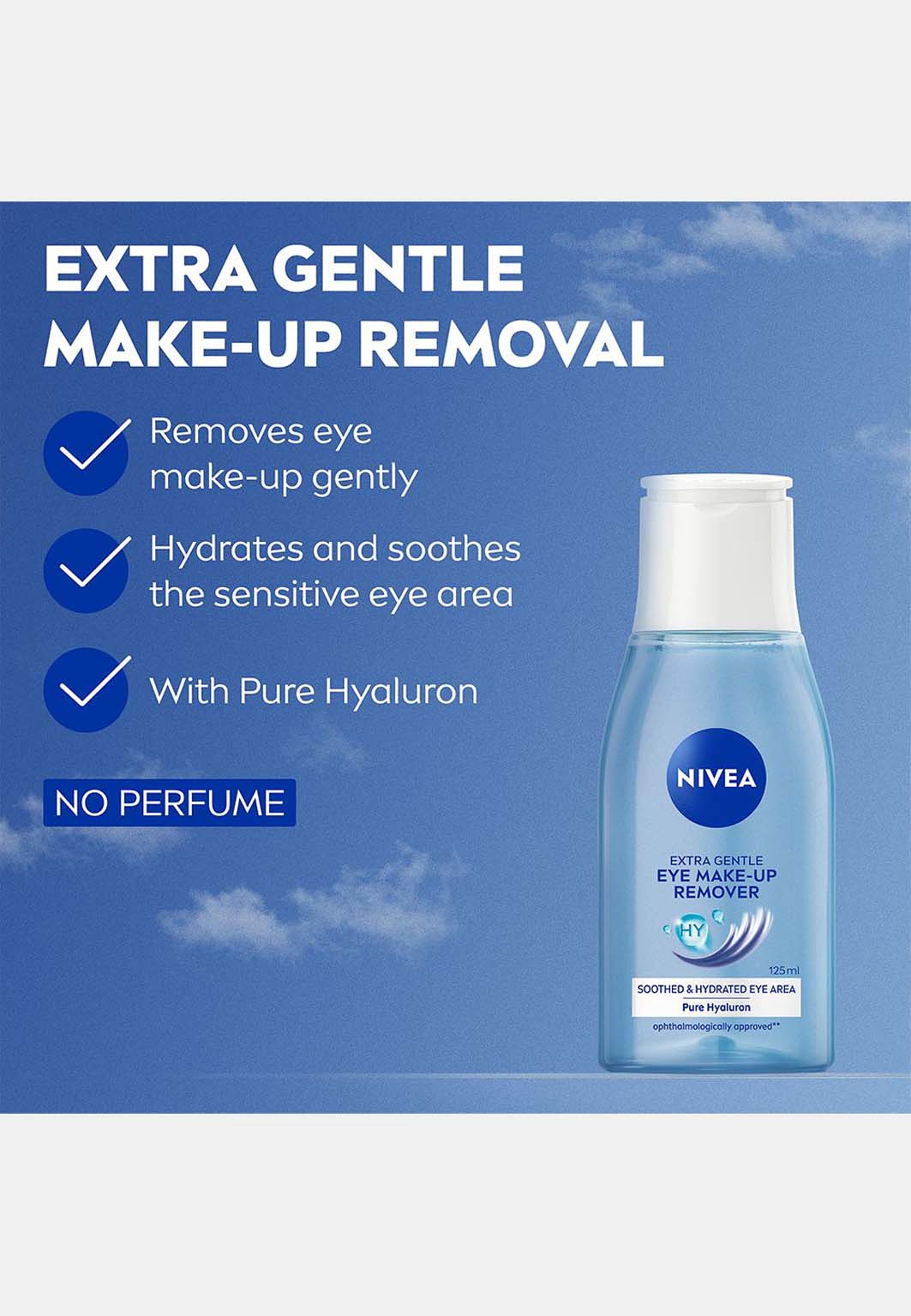 Sminkborttagning Ögon Gentle Eye Make-Up Remover 125 ml NIVEA, från NIVEA. Klicka för att öppna bilden i stort format