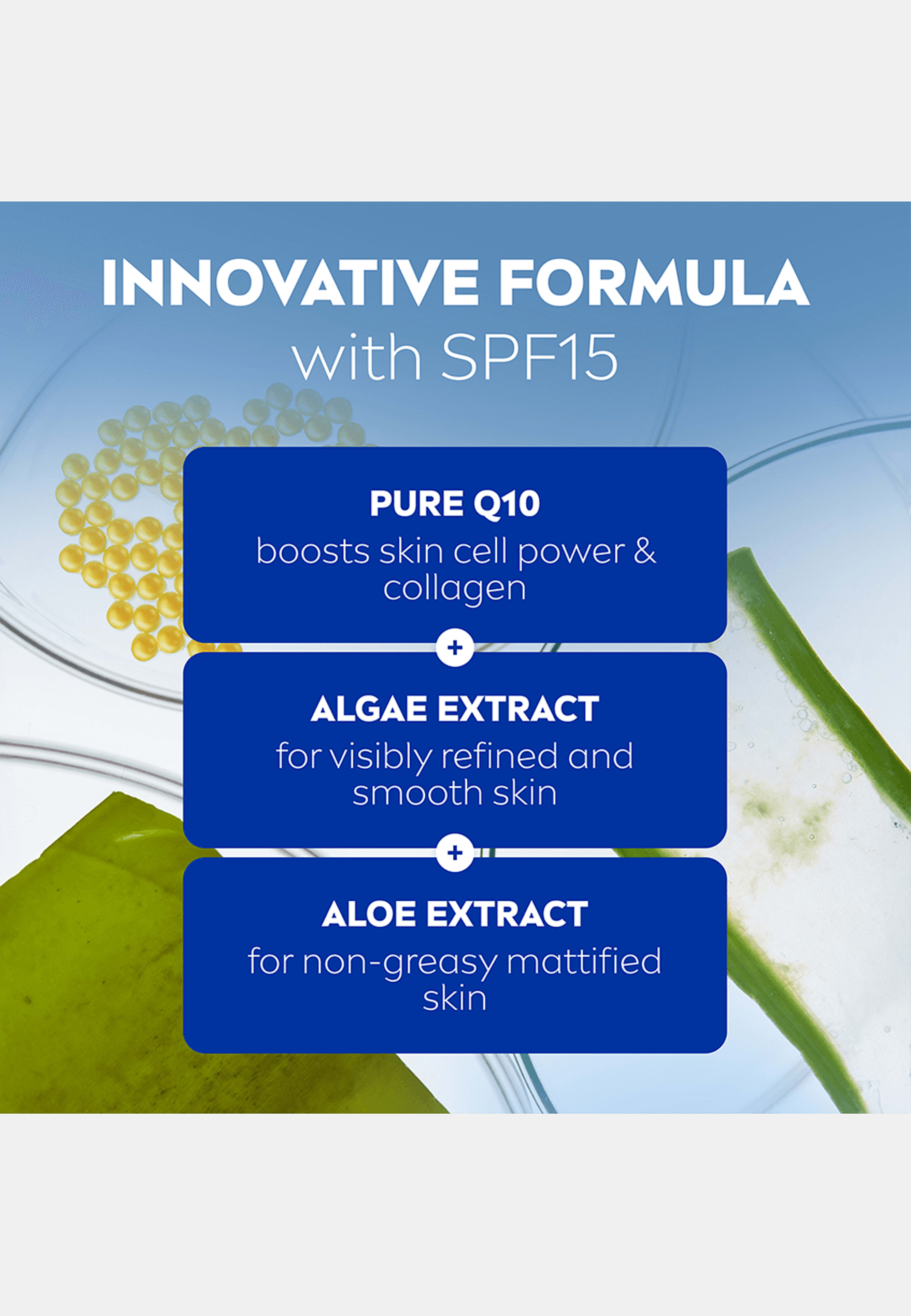 Dagkräm Q10 Power Pore Minimising Day Cream SPF15 50 ml NIVEA