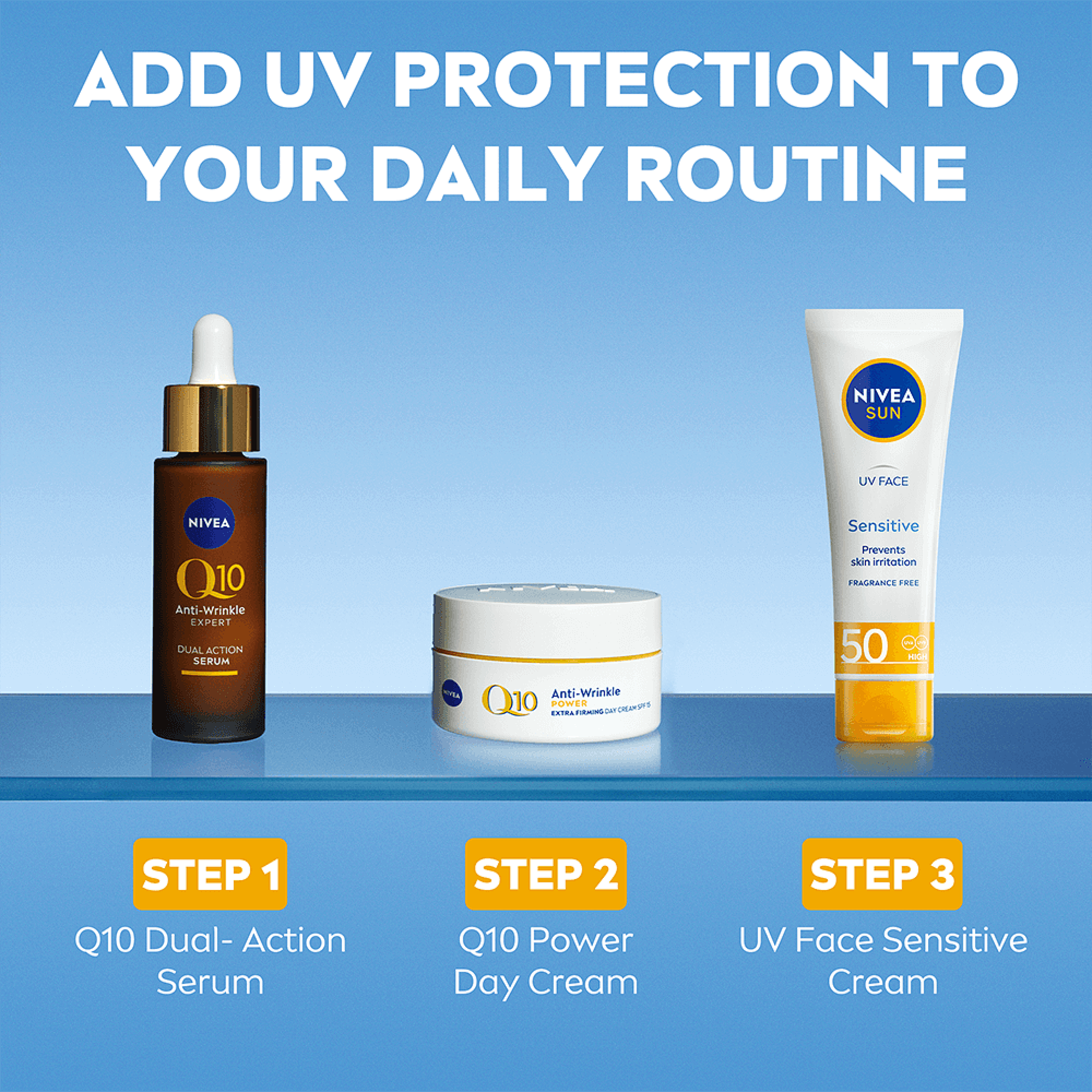 UV Face Sensitive Cream SPF 50
