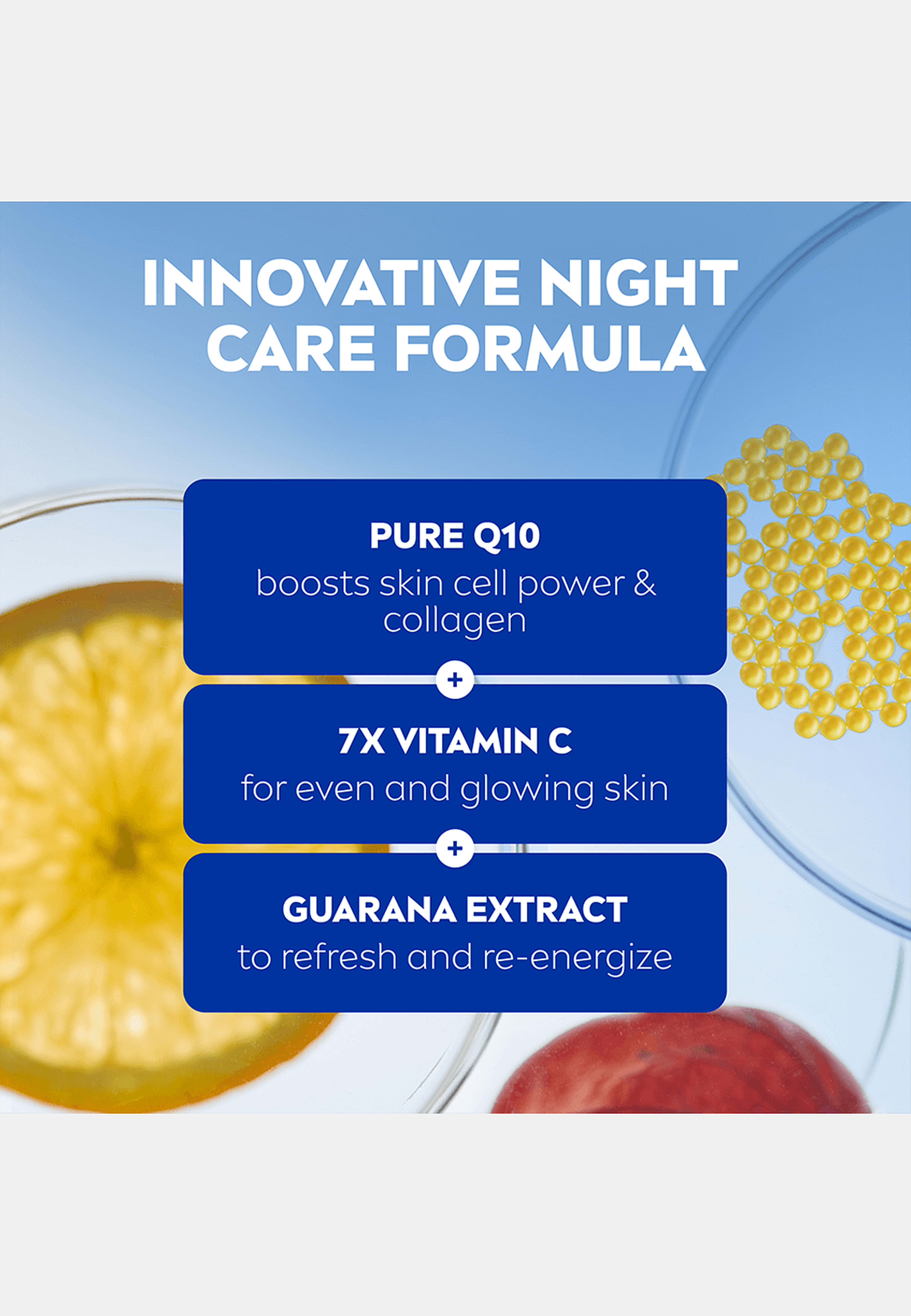 Nattkräm Q10 Energy Recharging Night Cream 50 ml NIVEA