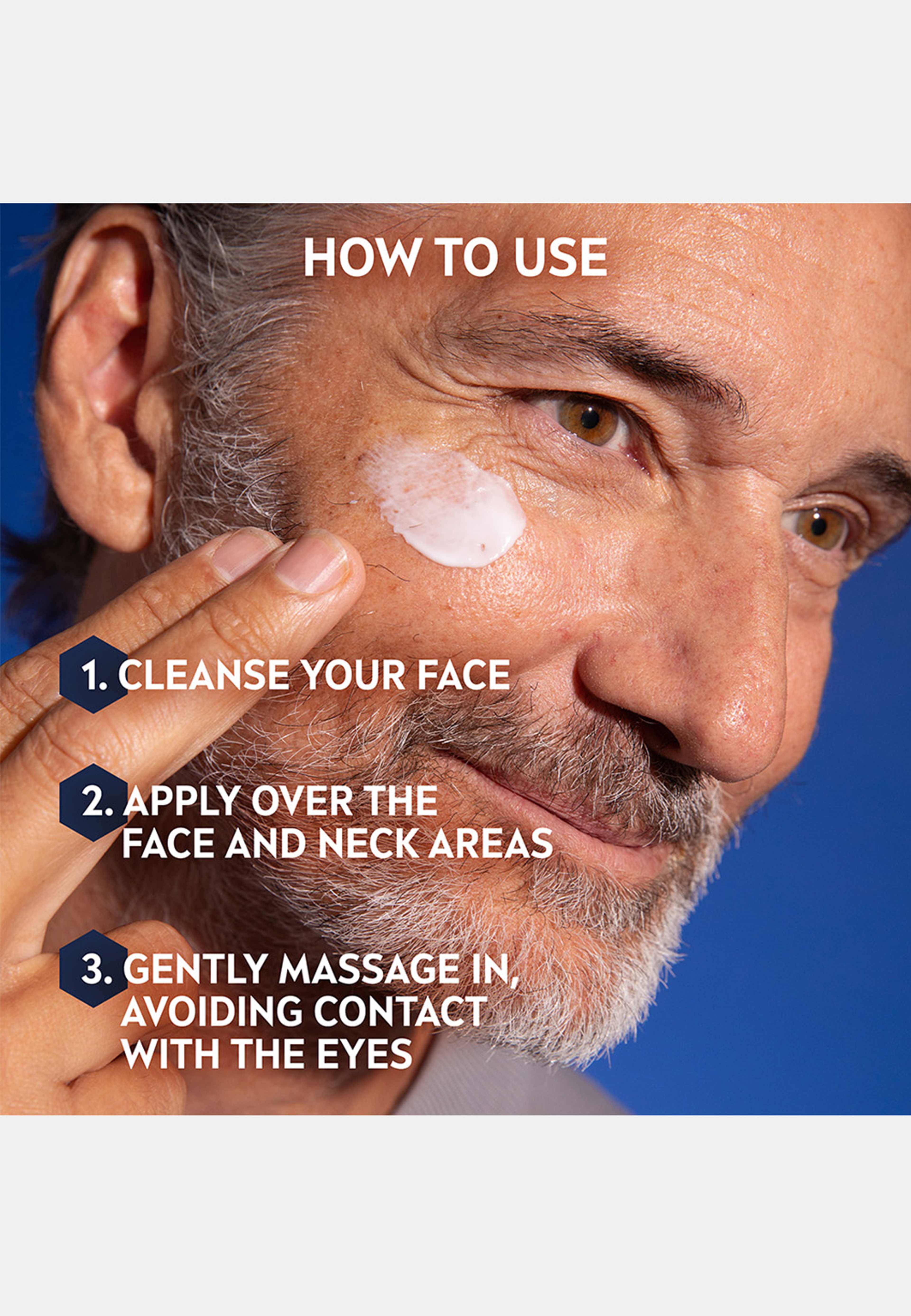 Ansiktsgel Anti Age Hyaluron Face Gel 50 ml NIVEA MEN