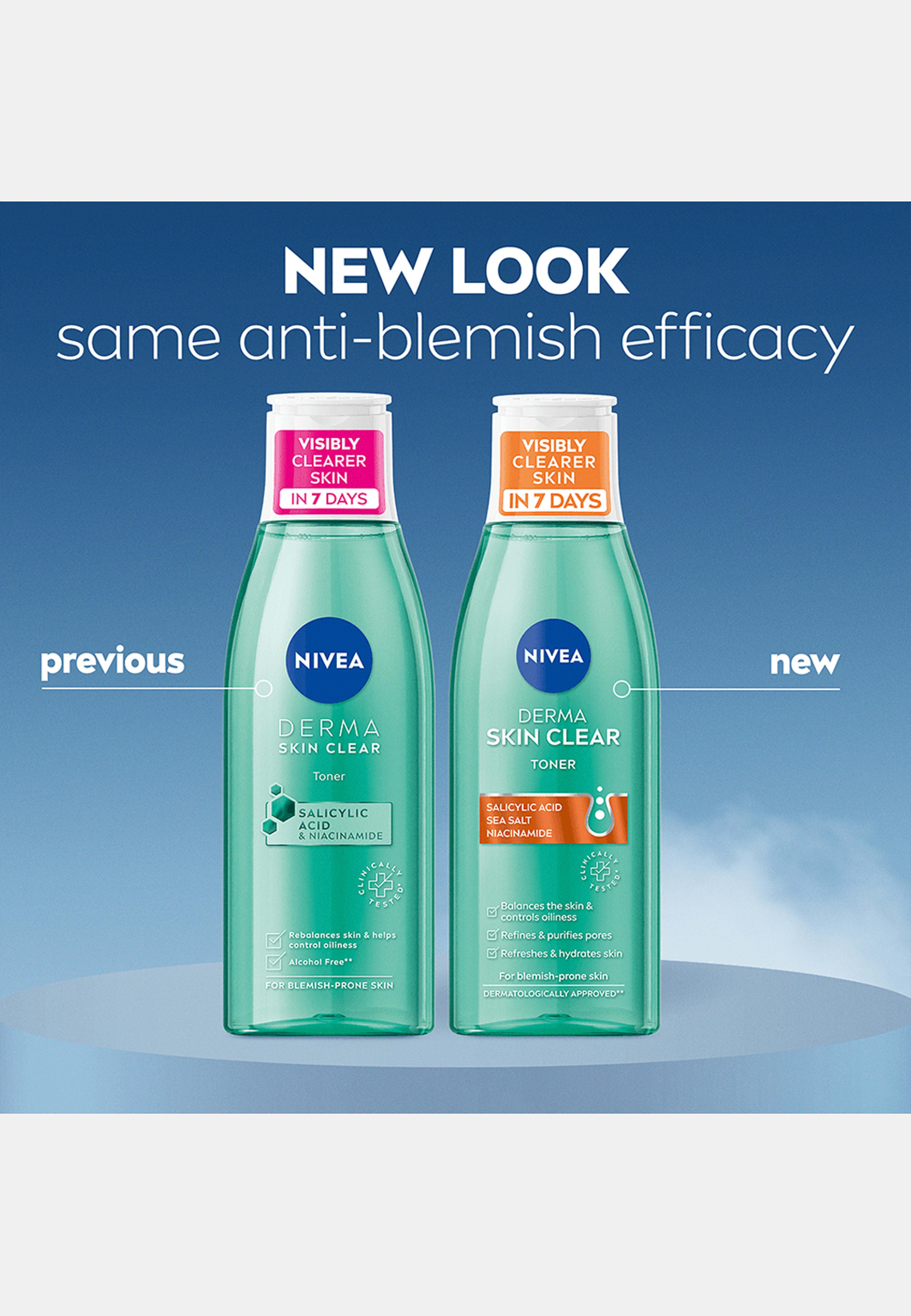 Ansiktsvatten Derma Skin Clear Toner 200 ml NIVEA