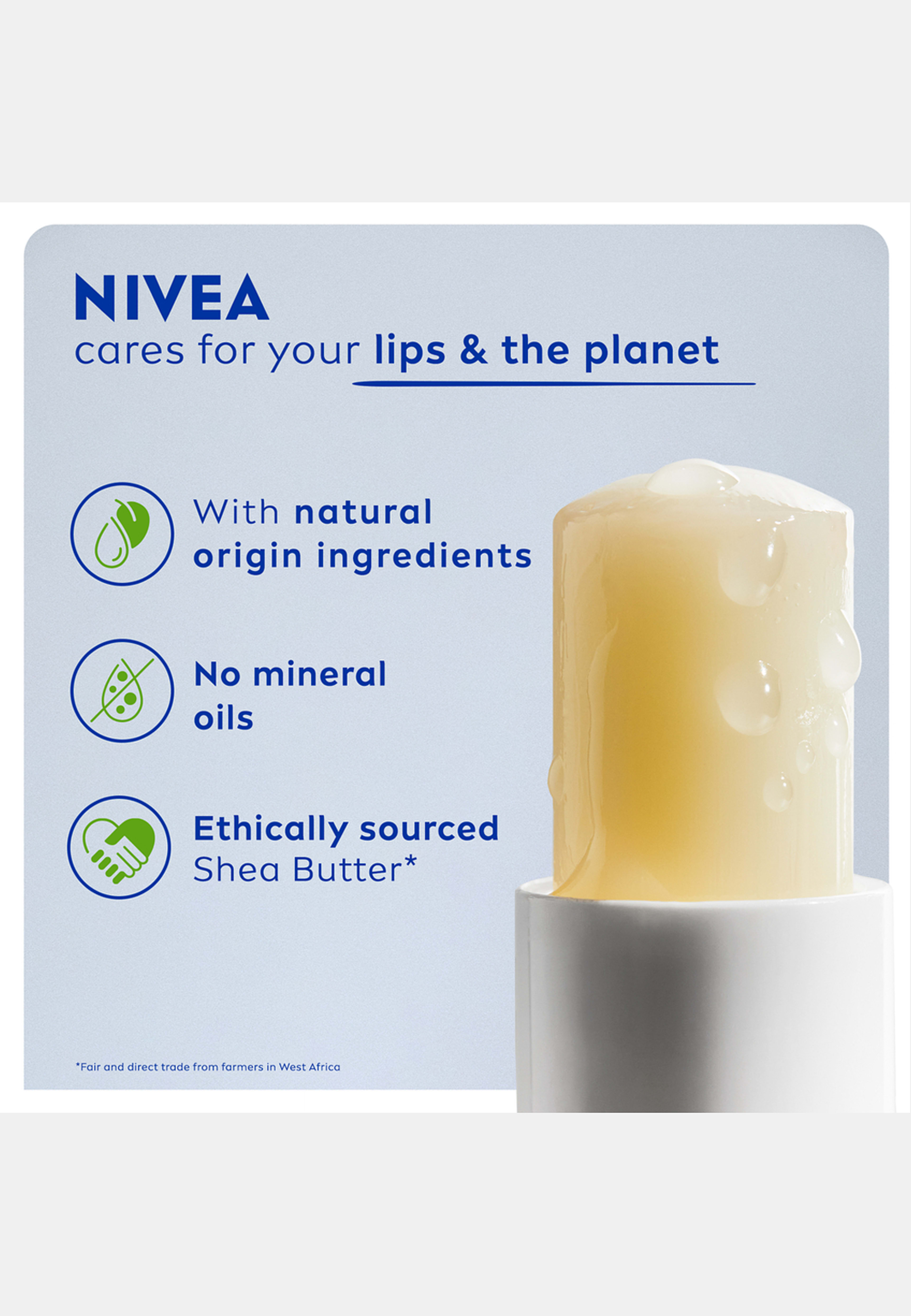 Läppbalsam SPF50 Sun Protect NIVEA SUN