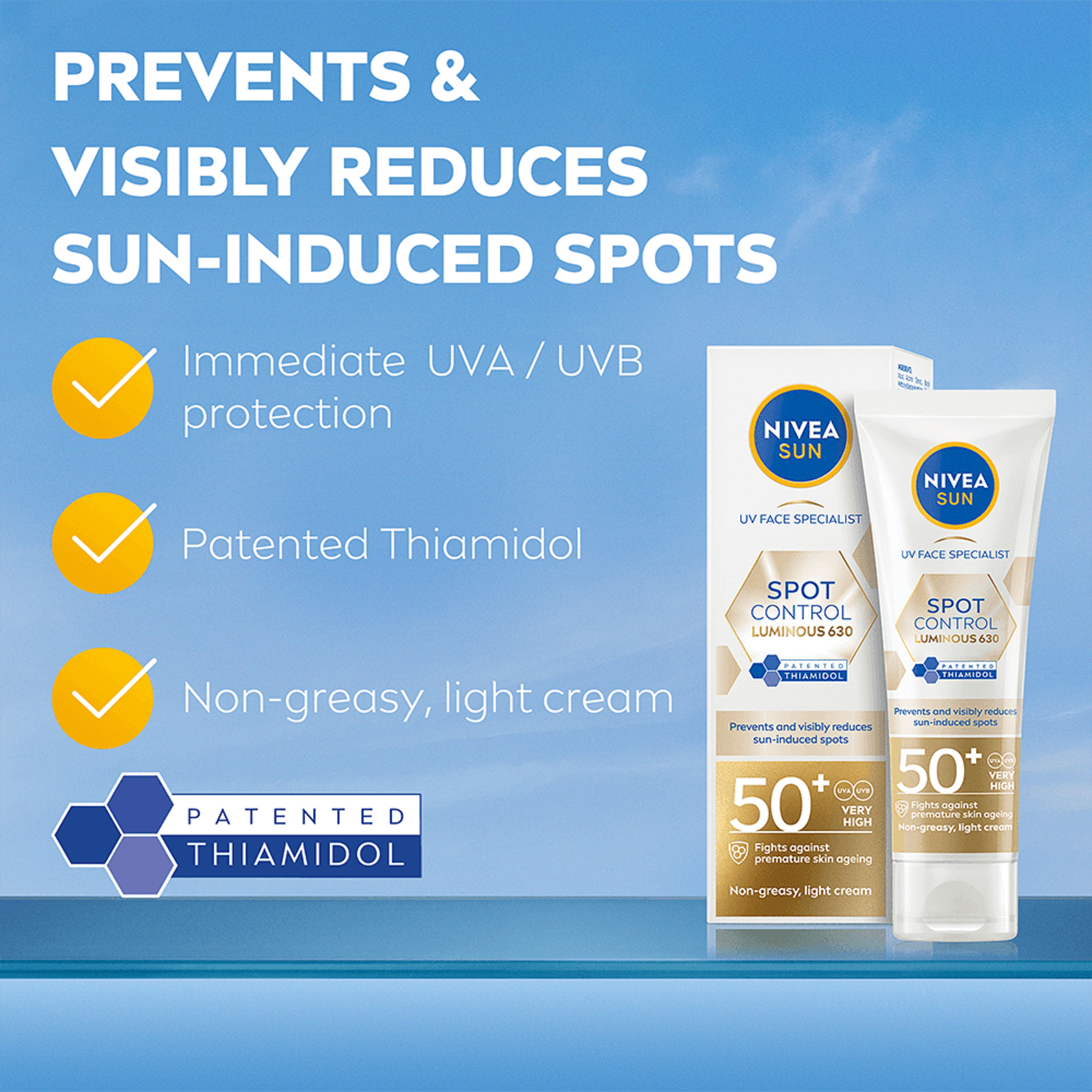 UV Face Luminous 630 Dark Spot Control SPF 50+