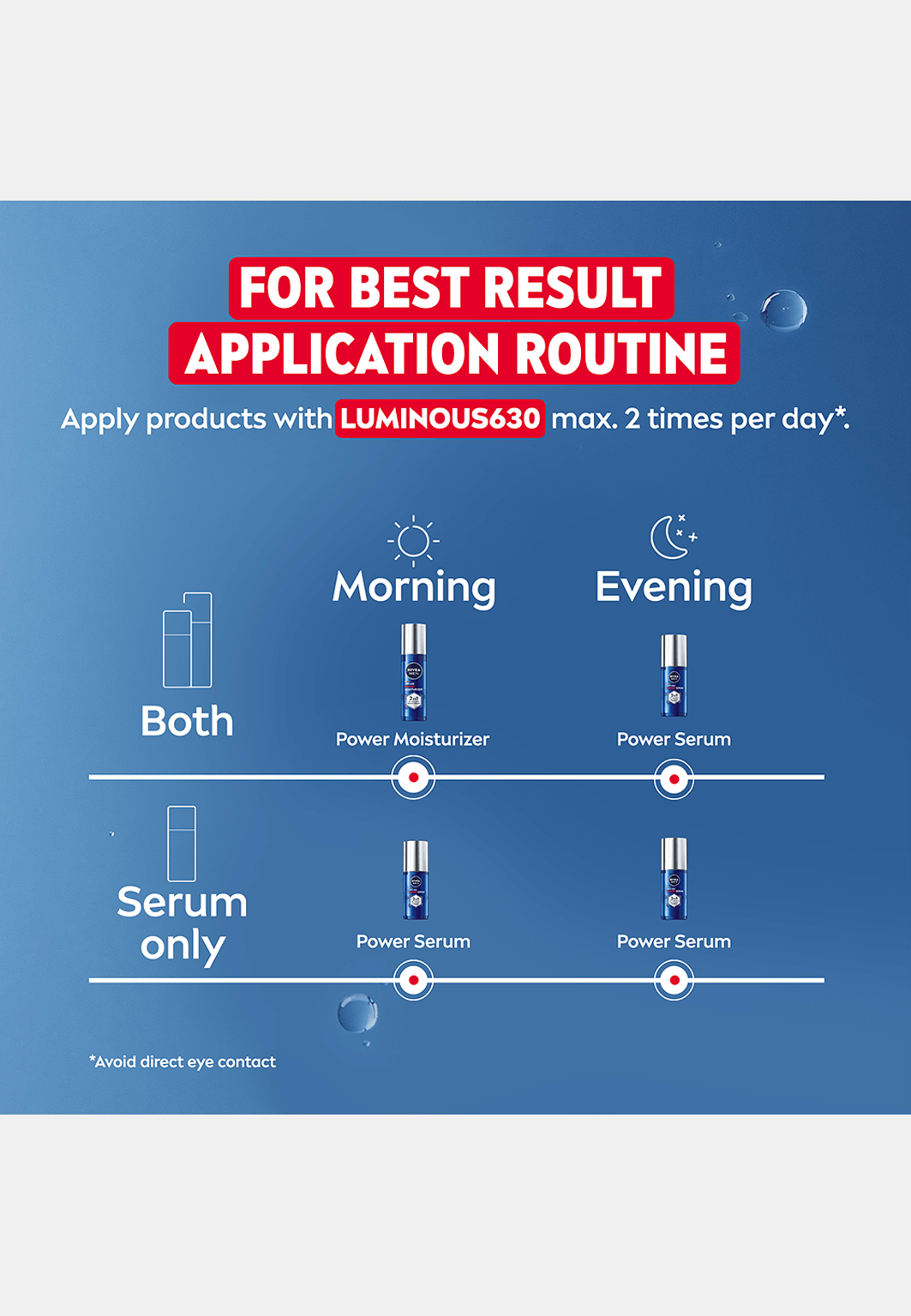 Serum man Luminous Anti Age 2in1 Power 30 ml NIVEA MEN, från NIVEA. Klicka för att öppna bilden i stort format