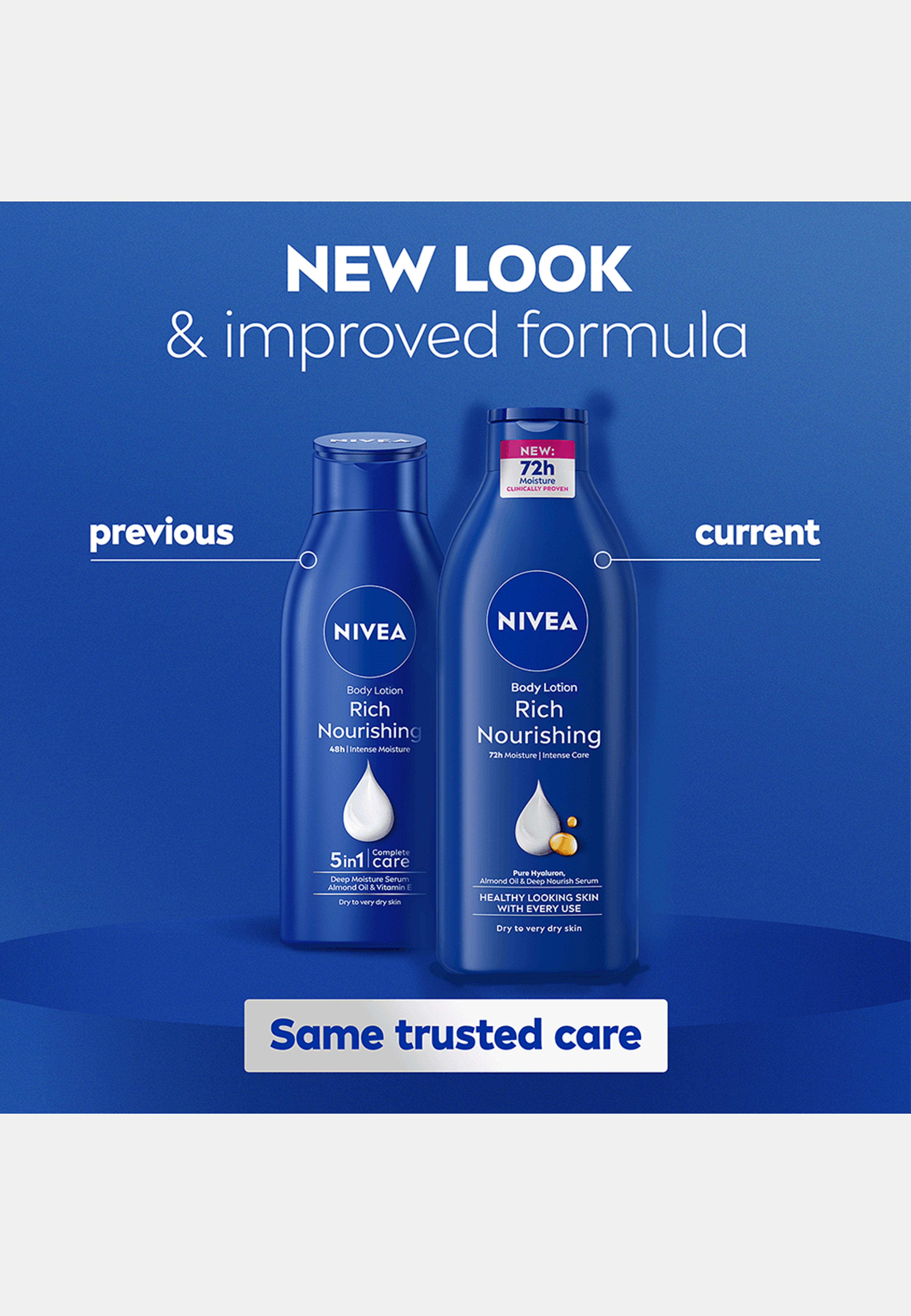 Body Lotion Rich Nourishing  NIVEA, från NIVEA. Klicka för att öppna bilden i stort format