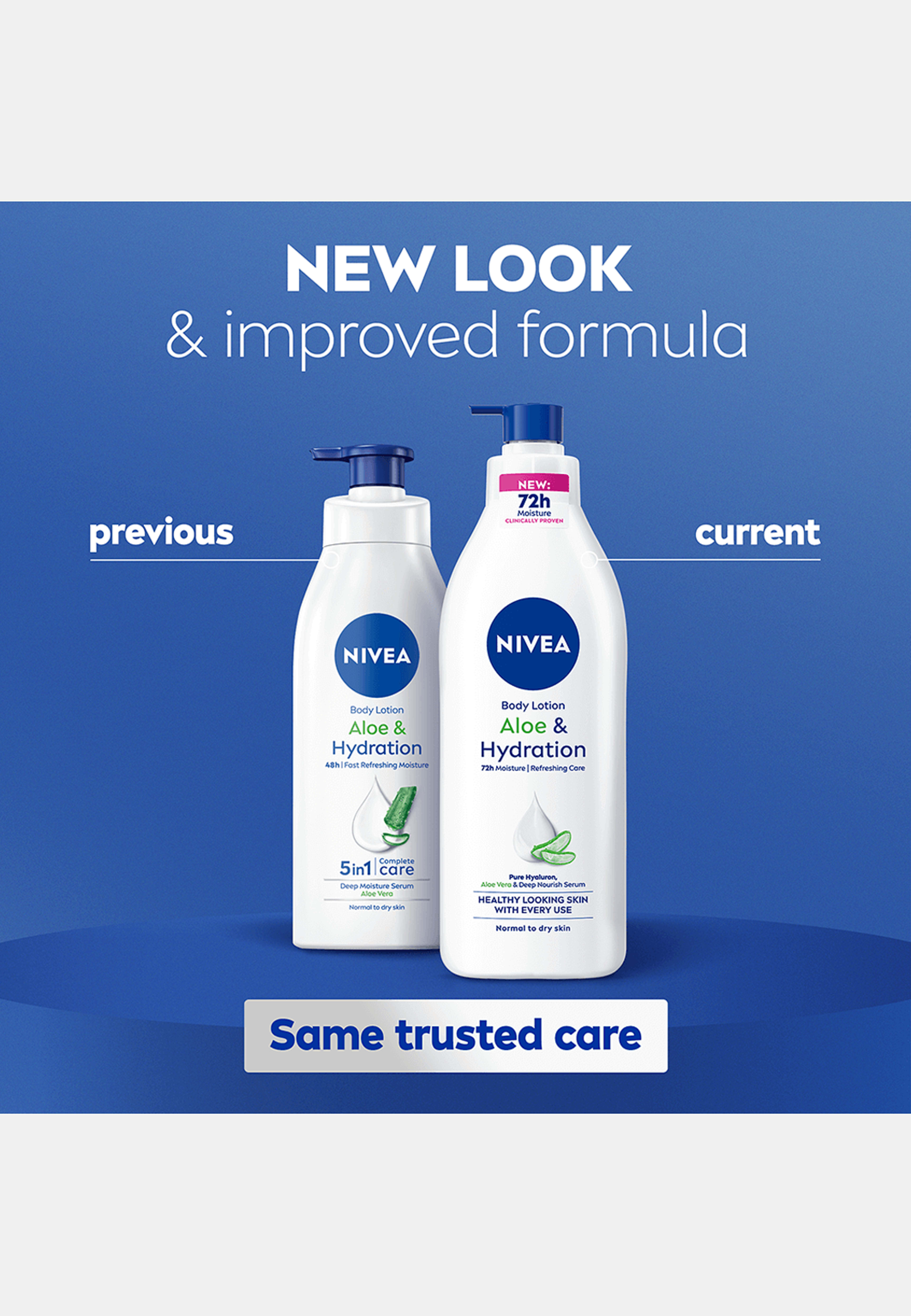 Body Lotion Aloe & Hydration Pump  NIVEA