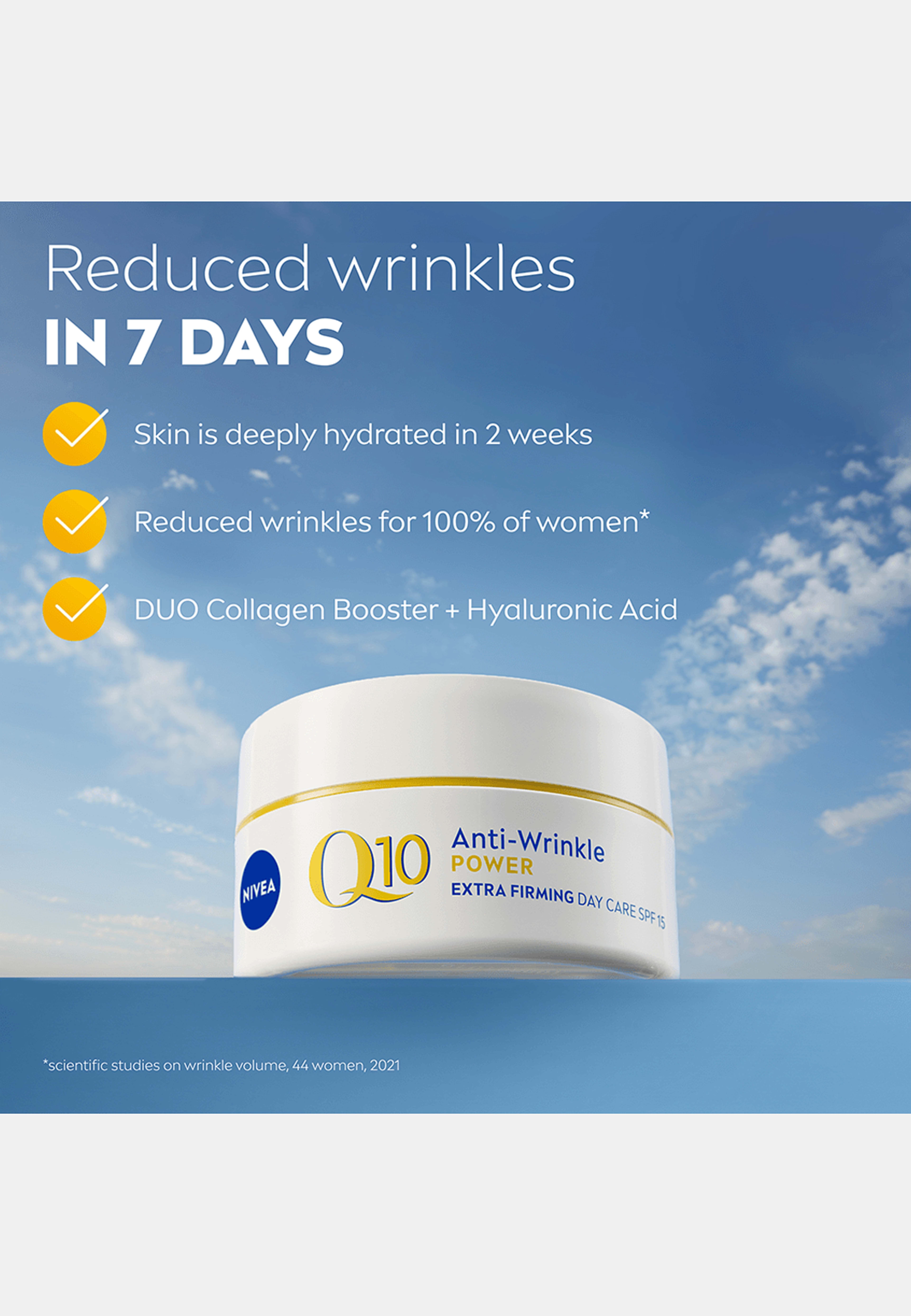 Dagkräm Q10 Power Firming Day Cream SPF15  NIVEA