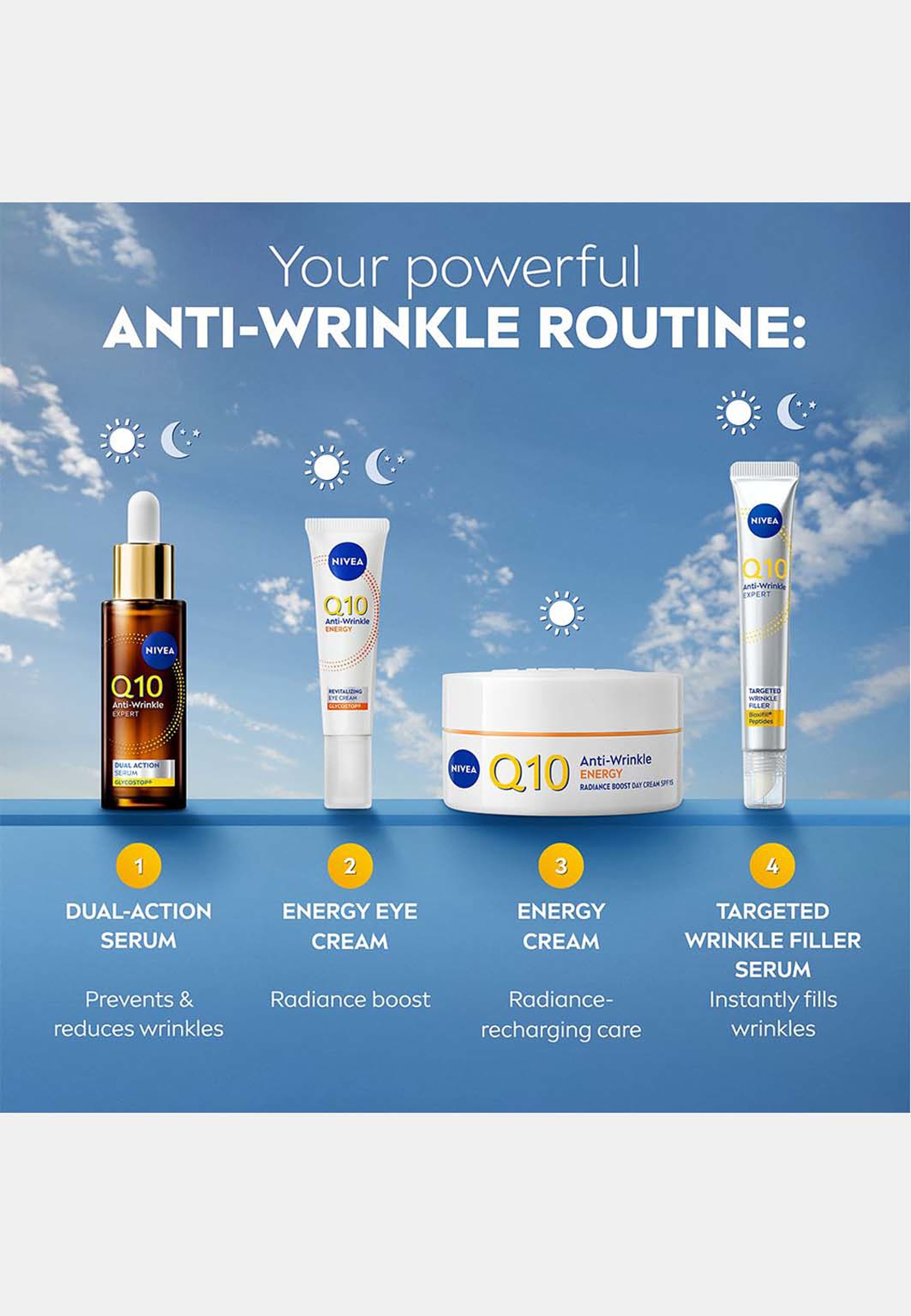 Dagkräm Q10 Energy Healthy Glow Day Cream SPF15  NIVEA, från NIVEA. Klicka för att öppna bilden i stort format