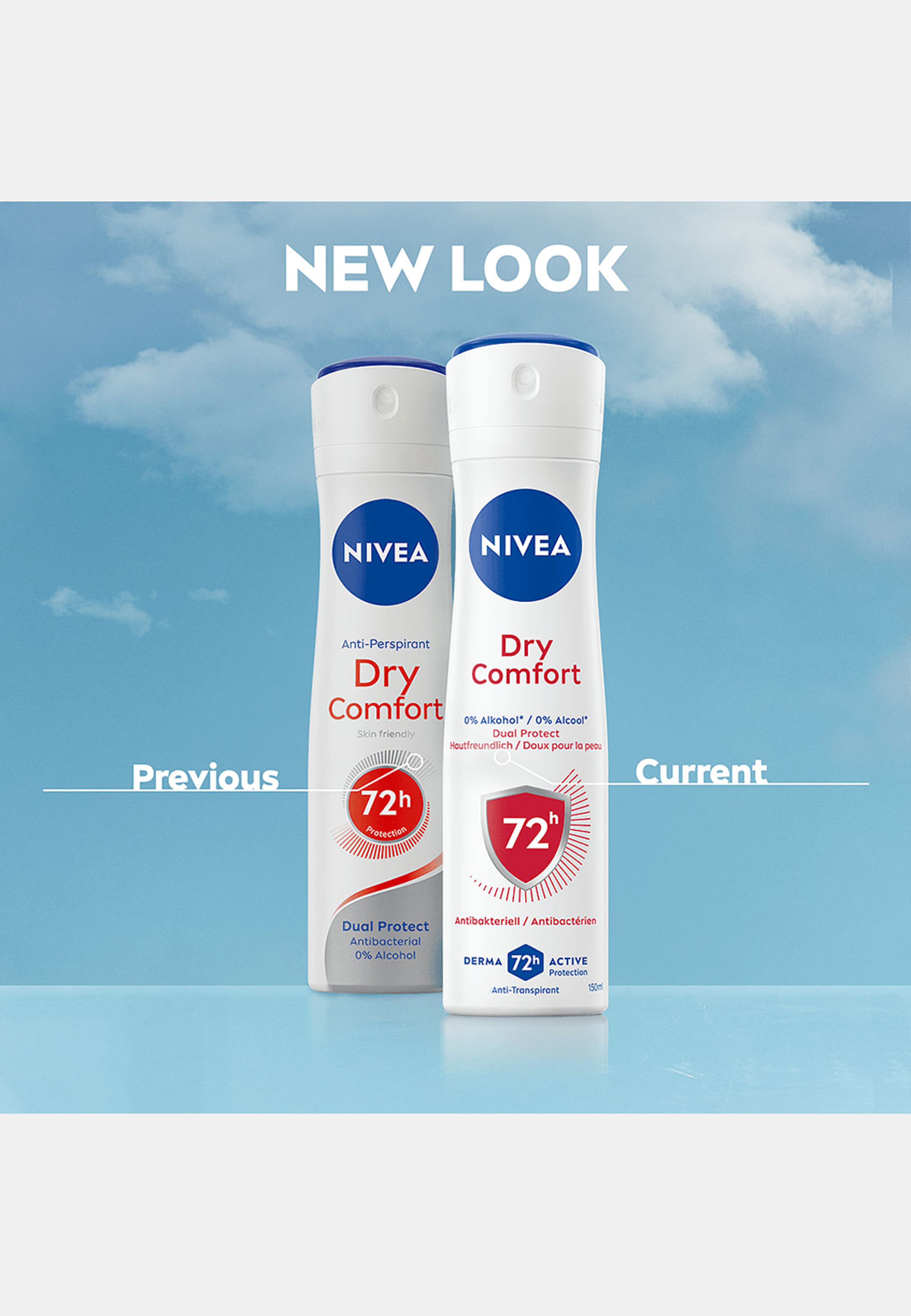 Antiperspirant Deo Spray Dry Comfort 150 ml NIVEA