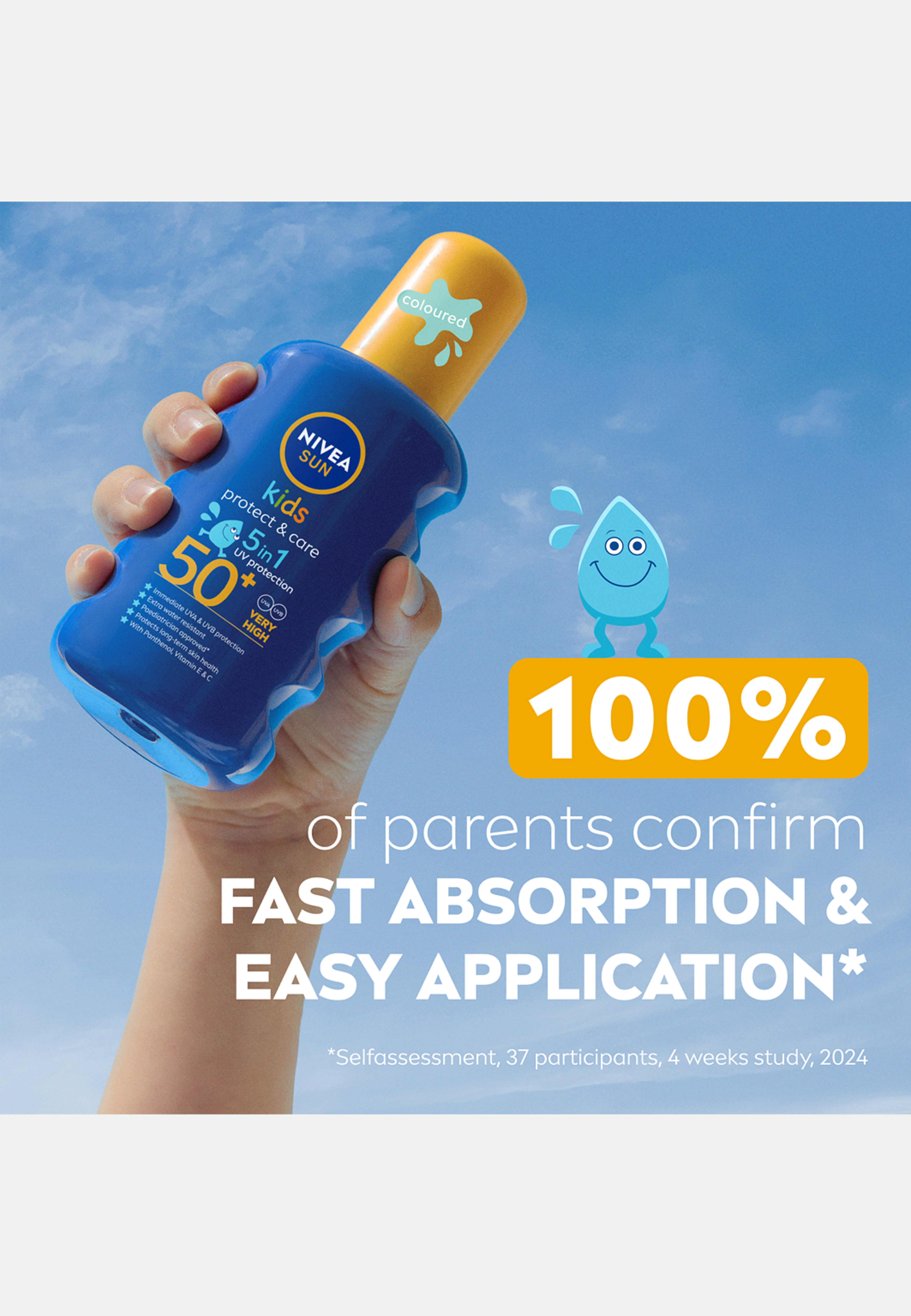 Solkräm barn Protect & Care Kids Sun Spray SPF50+