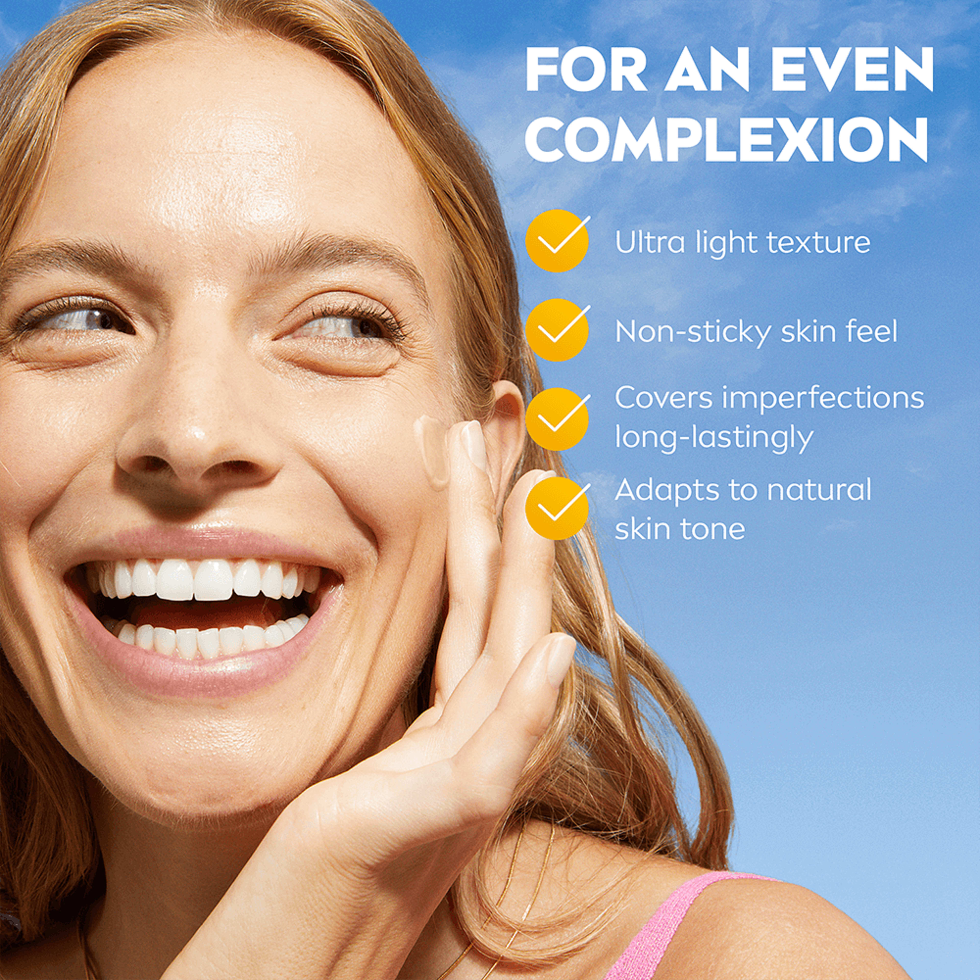 Solkräm ansikte UV Face Ultra Fluid Light Tinted SPF50+ 40 ml NIVEA SUN