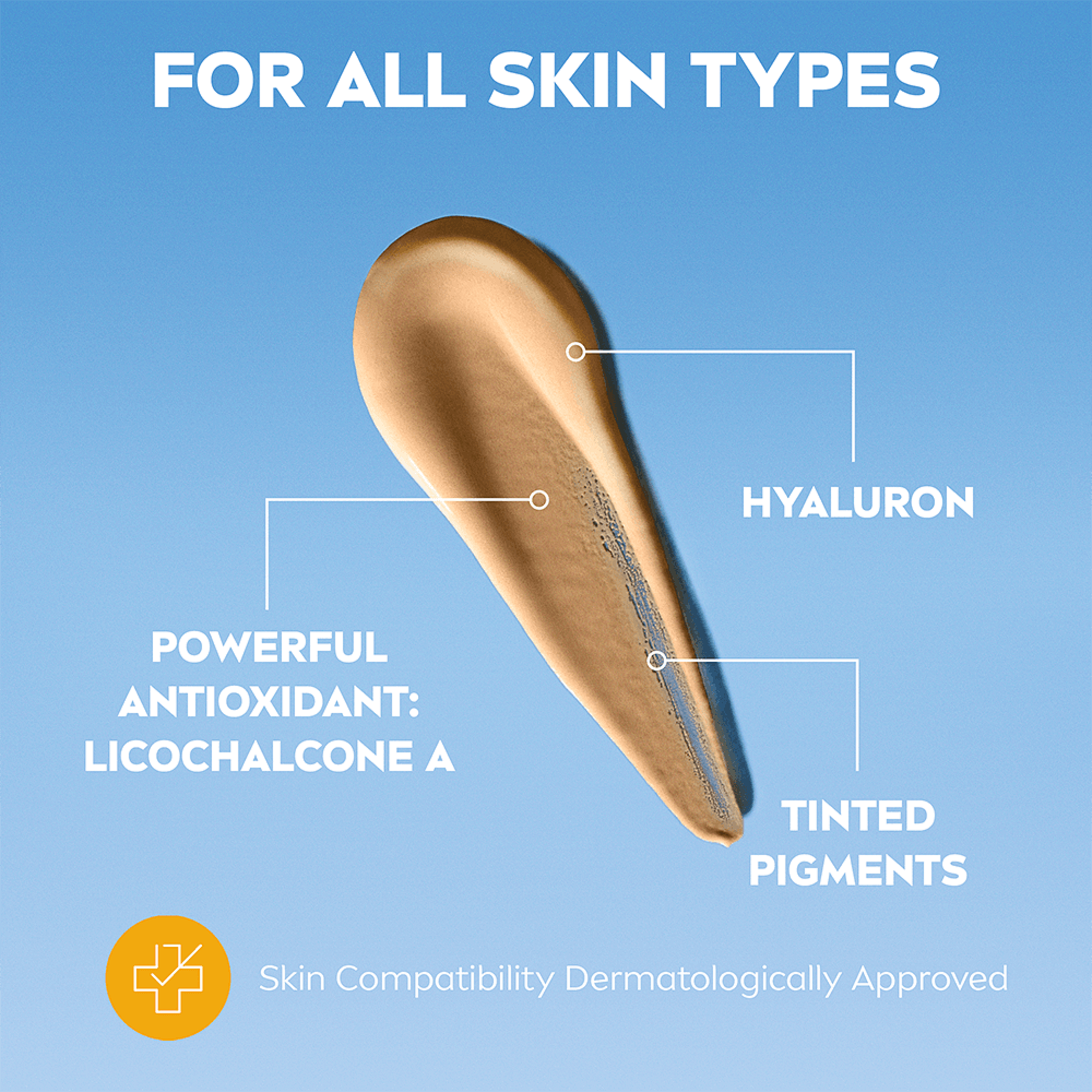 Solkräm ansikte UV Face Ultra Fluid Medium Tinted SPF50+ 40 ml NIVEA SUN