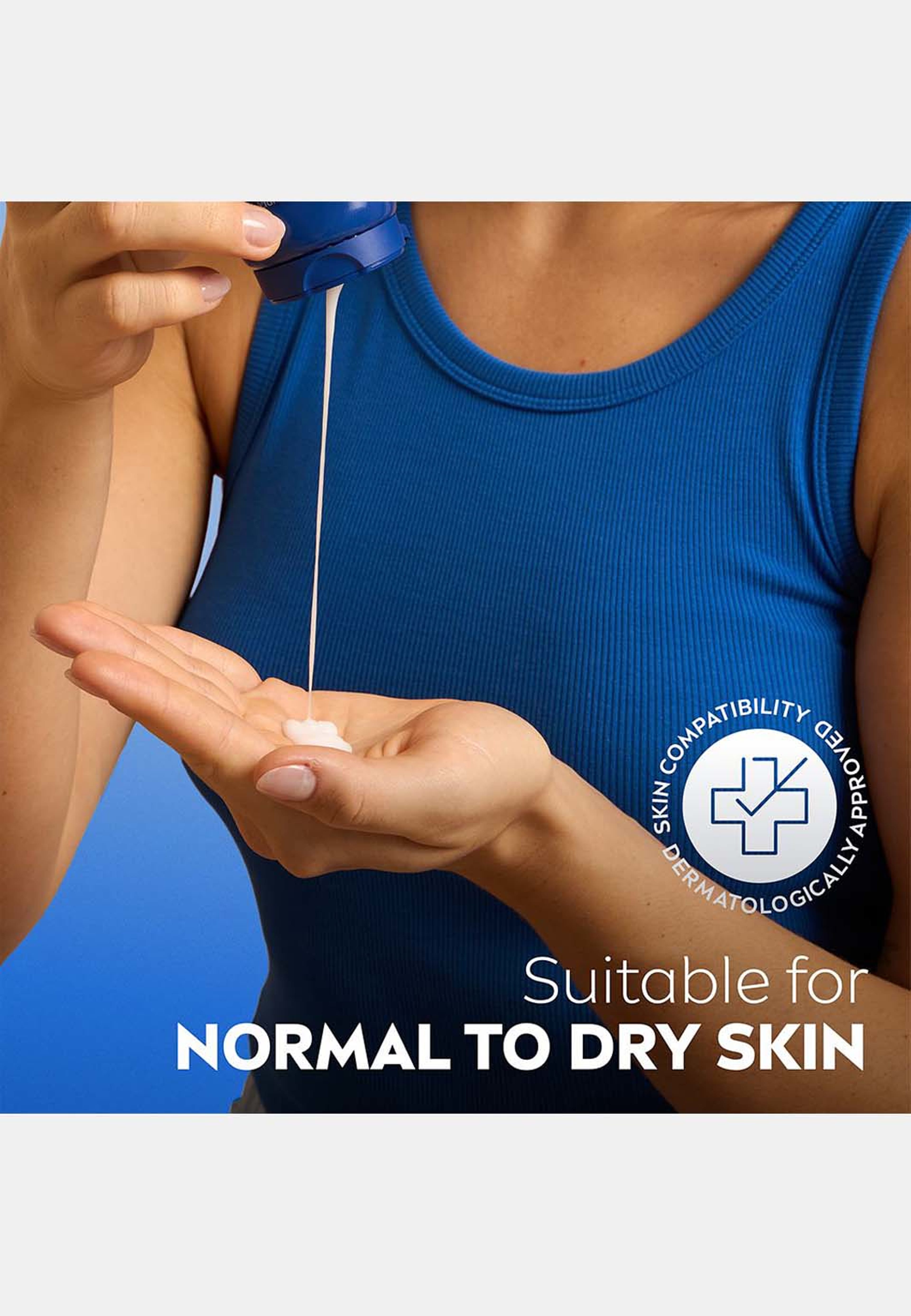 Body Serum Lotion Skin Refining, från NIVEA. Klicka för att öppna bilden i stort format