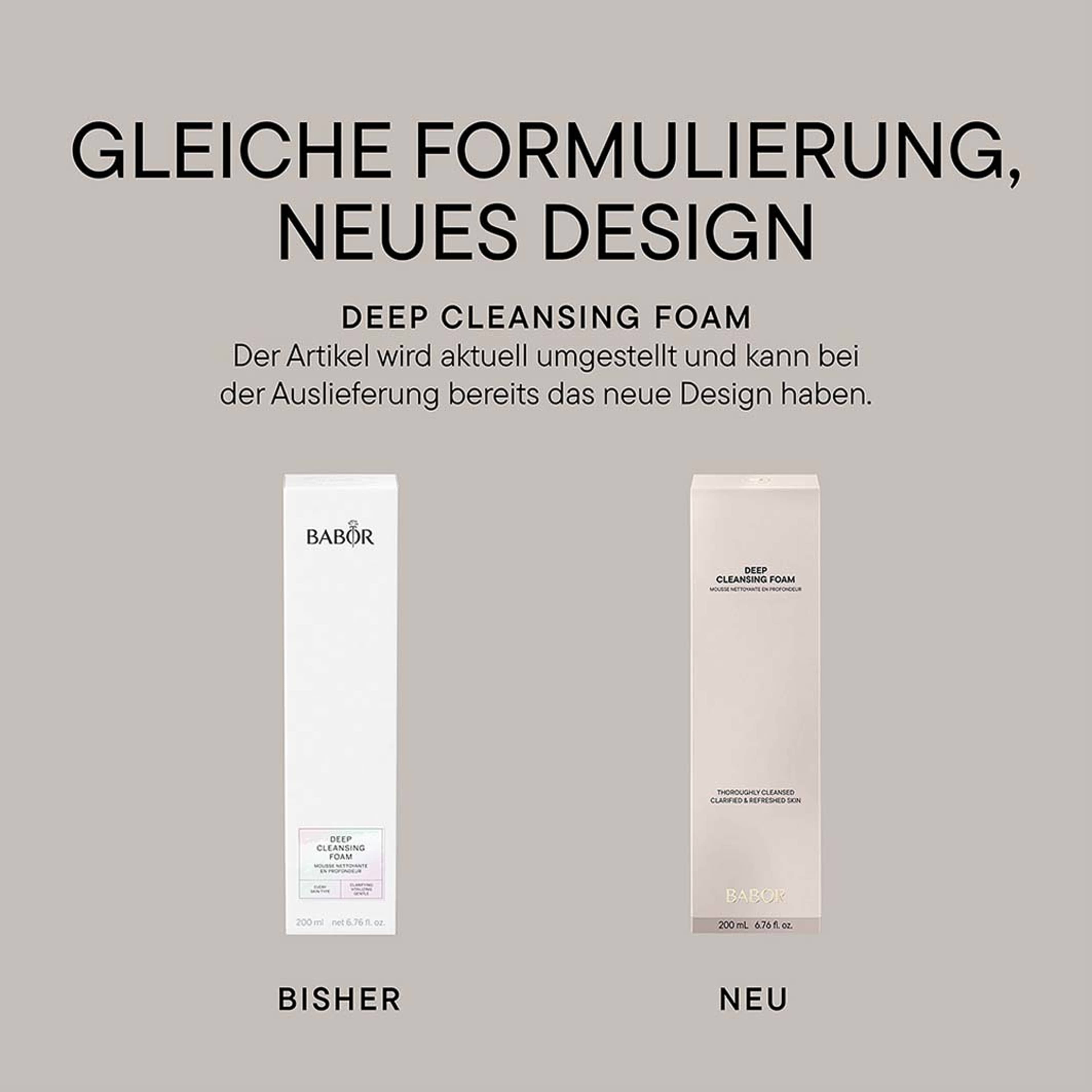 Deep Cleansing Foam, från BABOR. Klicka för att öppna bilden i stort format