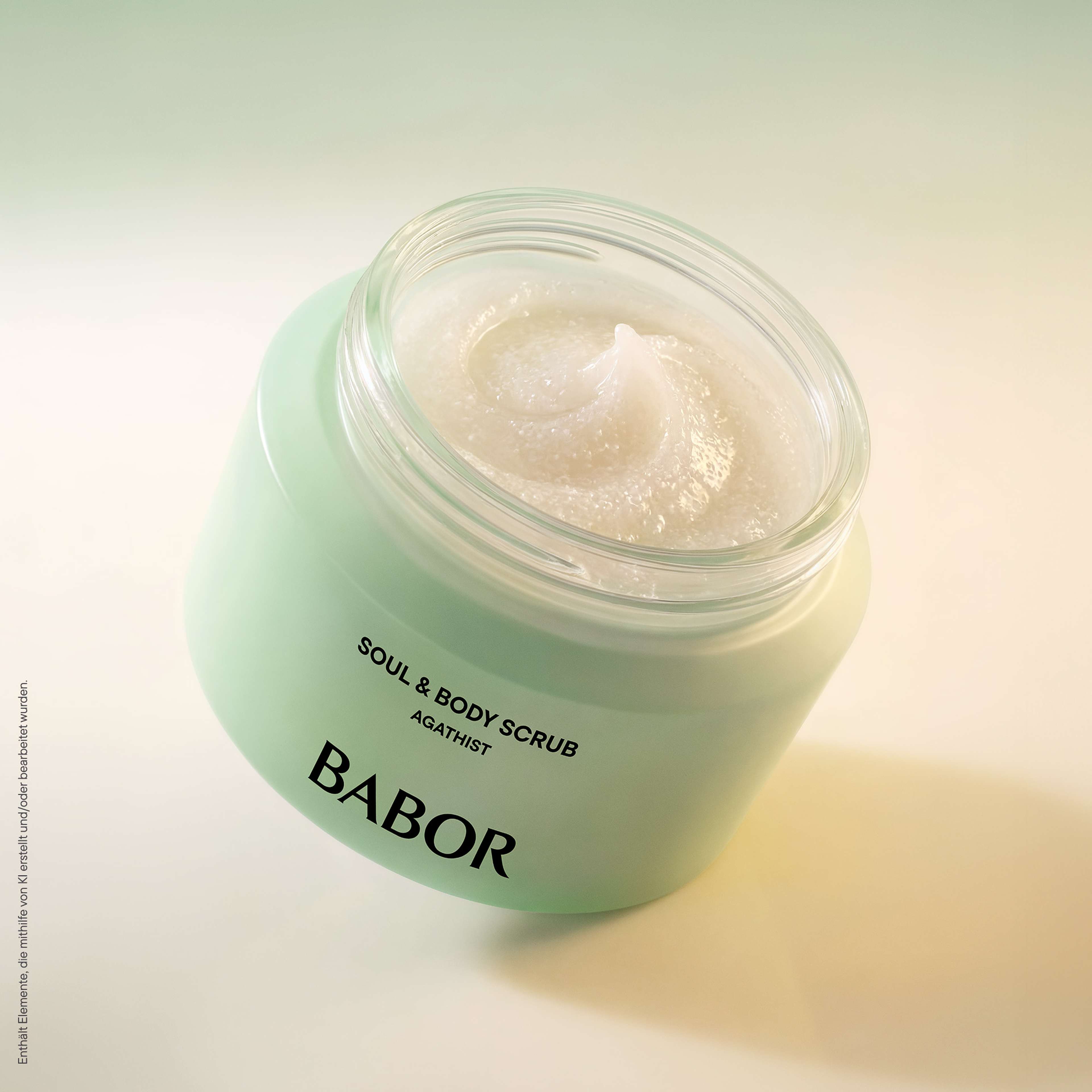 Soul & Body Scrub Agathist, från BABOR. Klicka för att öppna bilden i stort format