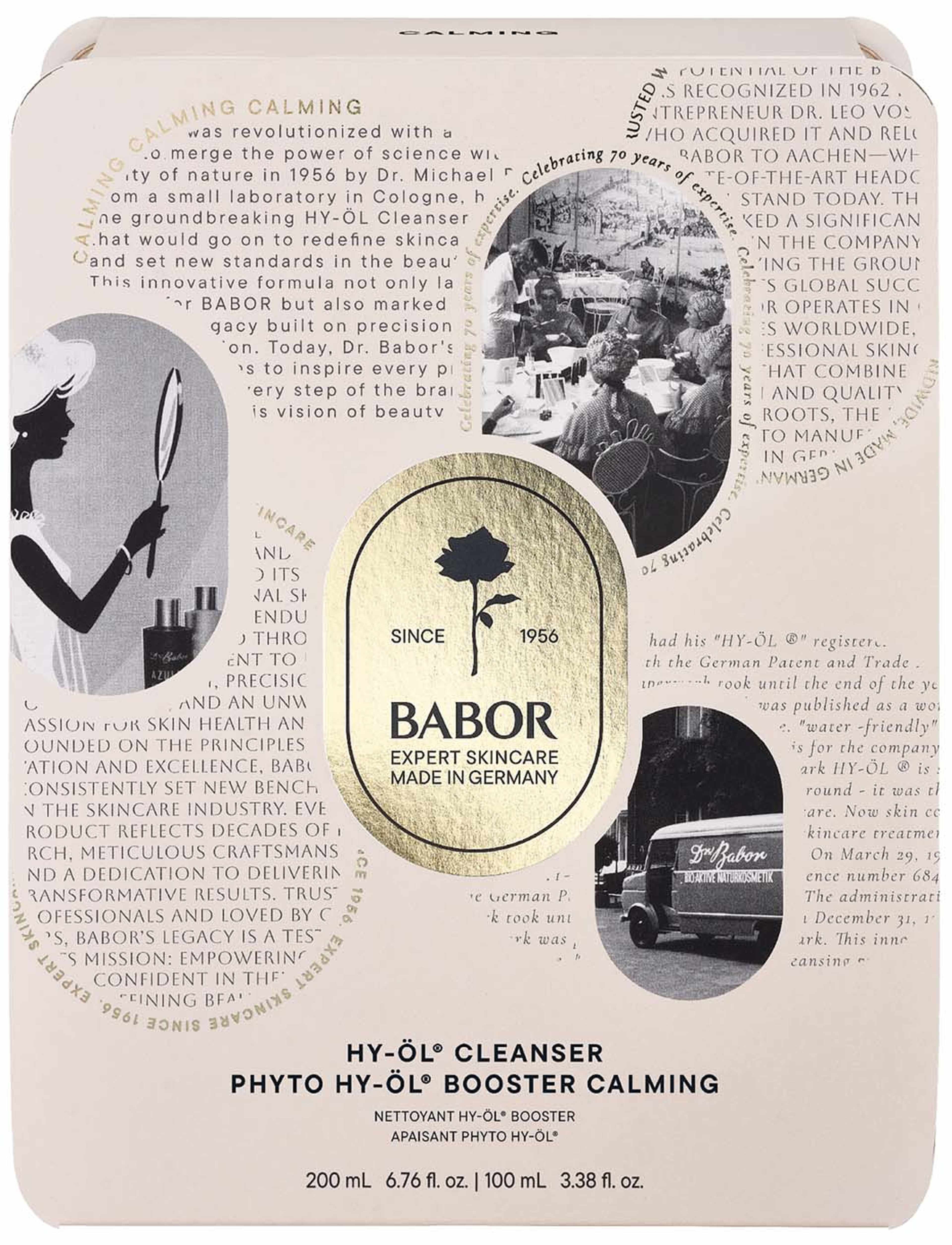 Anniversary Set HY-ÖL & Phyto Calming, från BABOR. Klicka för att öppna bilden i stort format