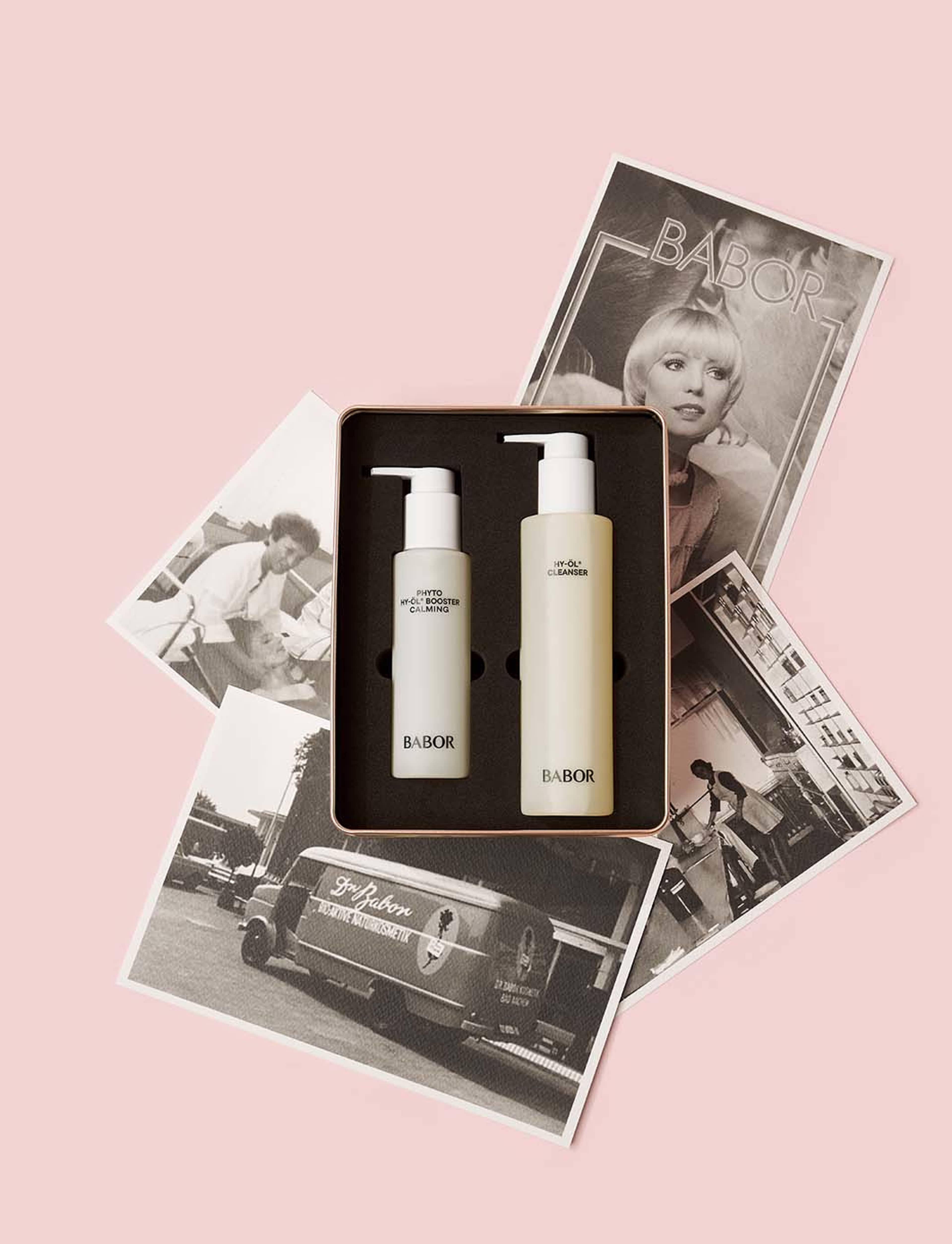 Anniversary Set HY-ÖL & Phyto Calming, från BABOR. Klicka för att öppna bilden i stort format