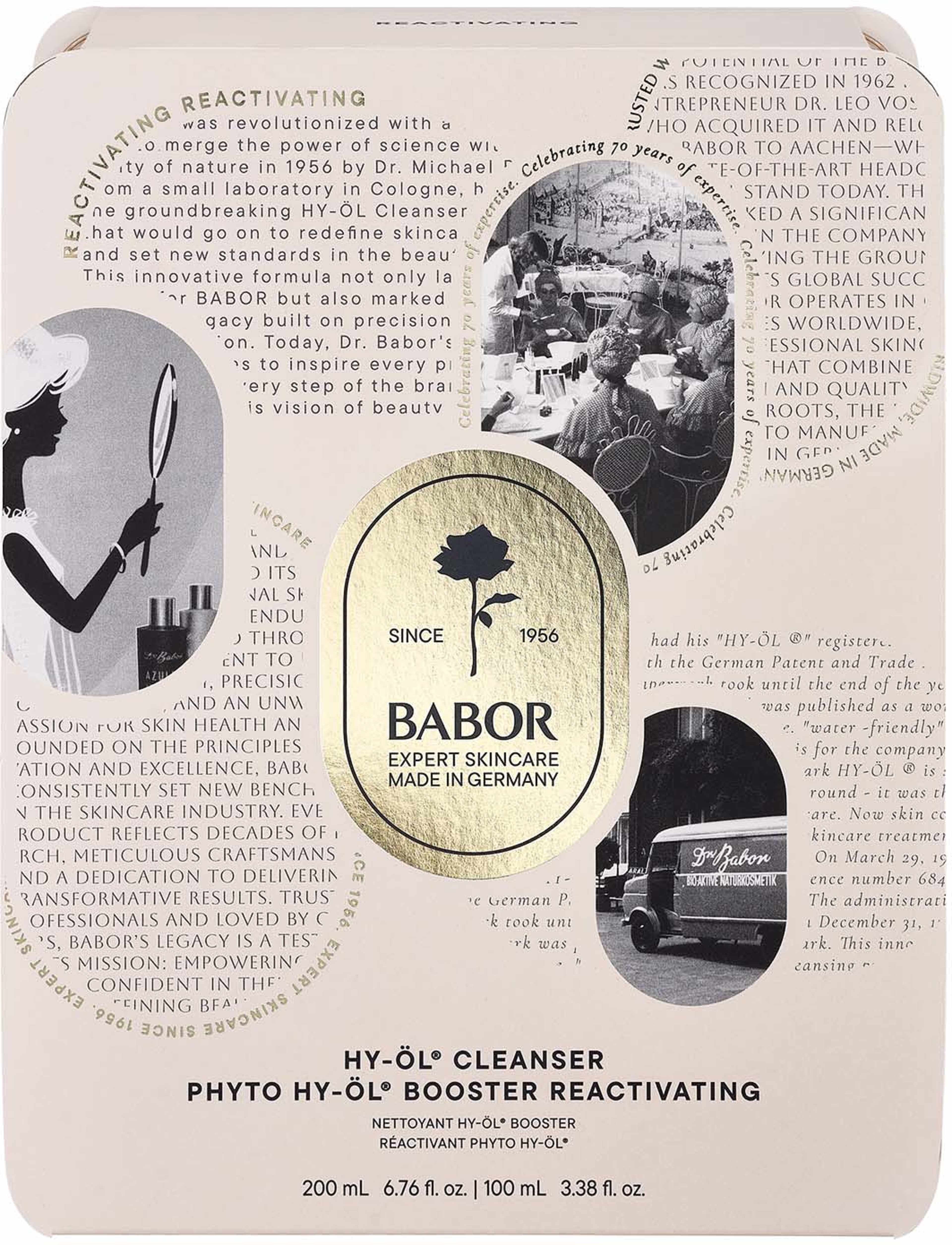 Anniversary Set HY-ÖL & Phyto Reactivating, från BABOR. Klicka för att öppna bilden i stort format