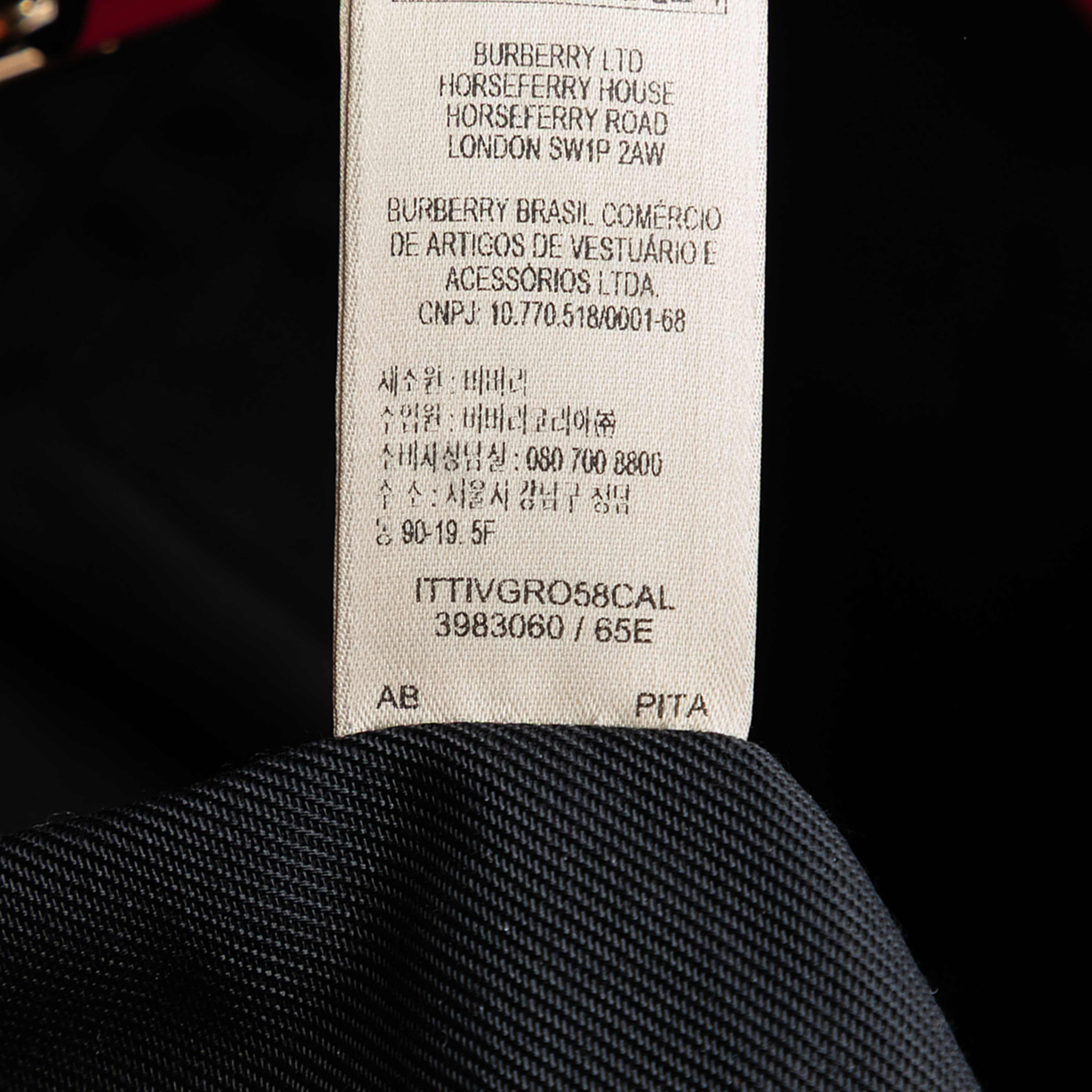 Burberry Small Haymarket Check Coated Canvas And Calfskin Canterbury Tote, från Luxclusif, i färgen rosa. Klicka för att öppna bilden i stort format