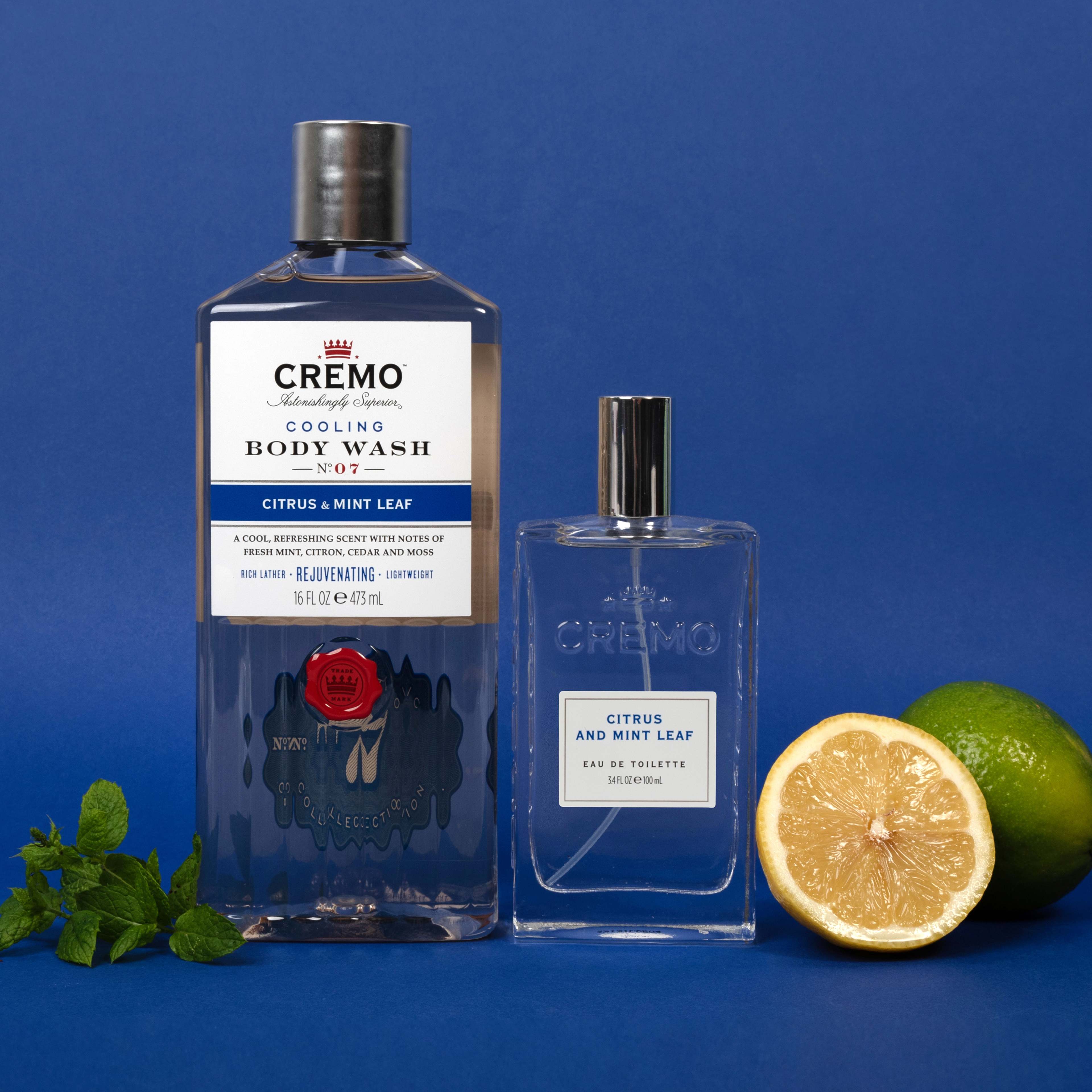 Citrus & Mint Leaf Gift Set For Men, från Cremo. Klicka för att öppna bilden i stort format