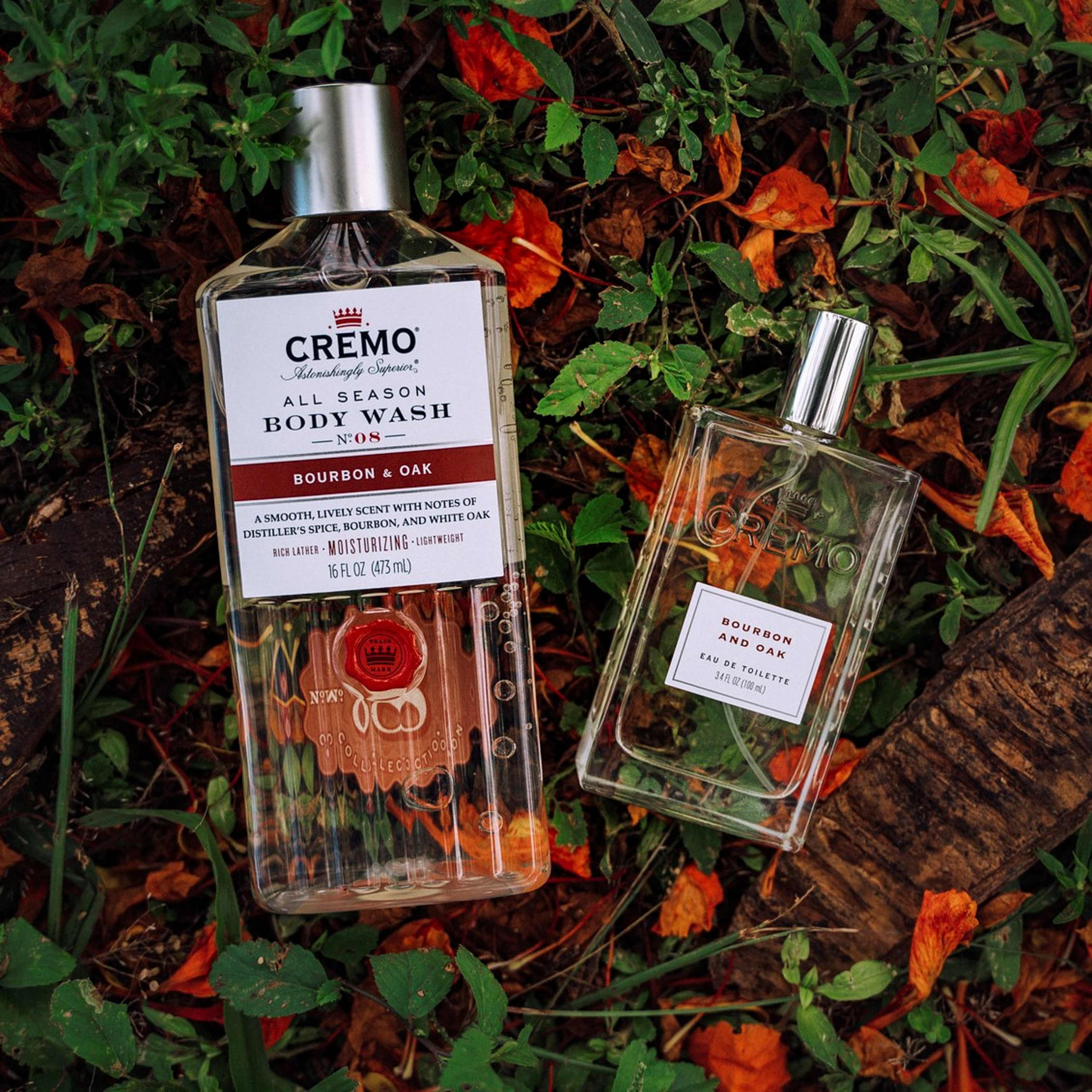 Bourbon & Oak Gift Set For Men, från Cremo. Klicka för att öppna bilden i stort format