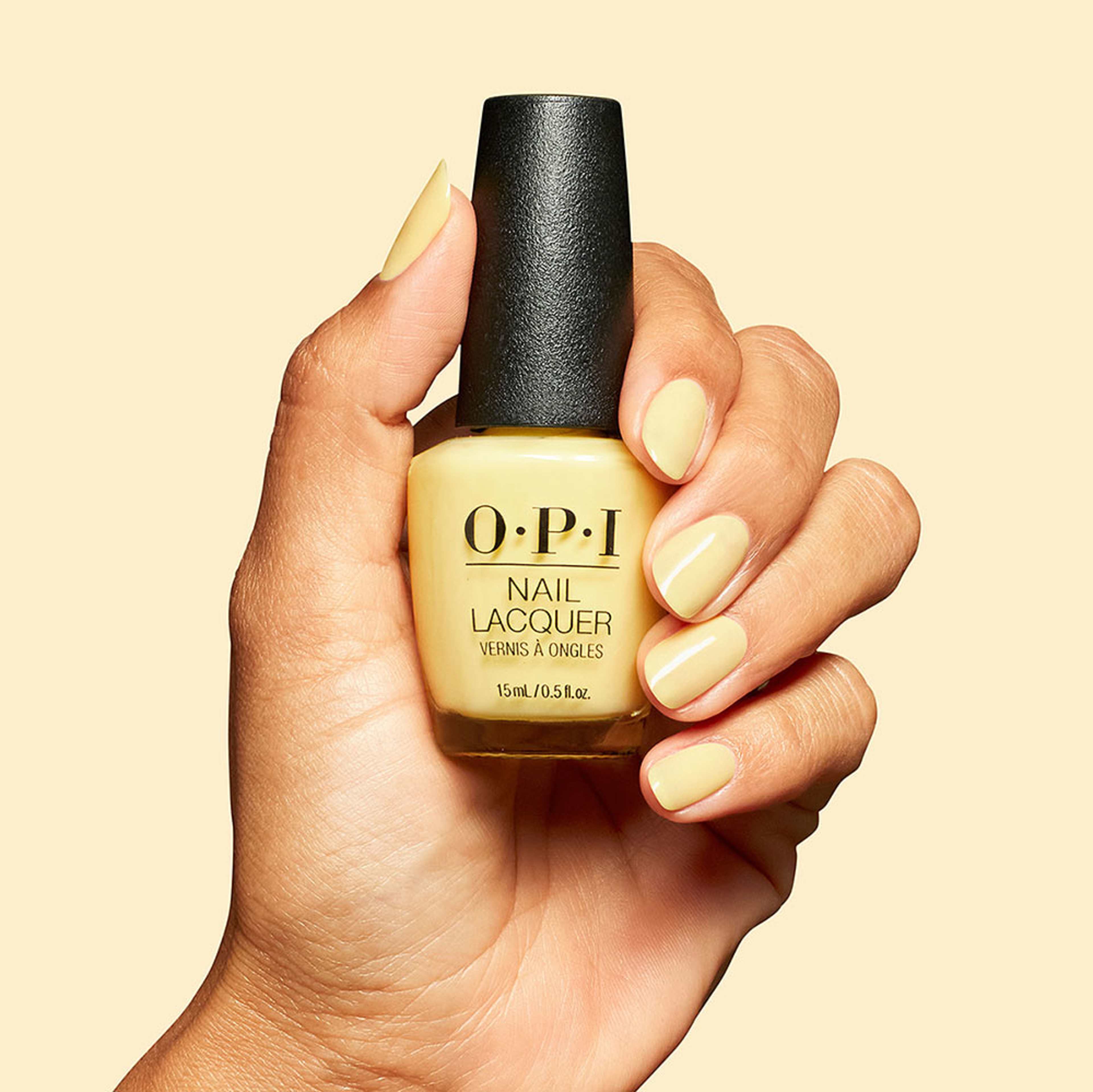Nail Lacquer, från OPI, i färgen Sunny Bunny. Klicka för att öppna bilden i stort format