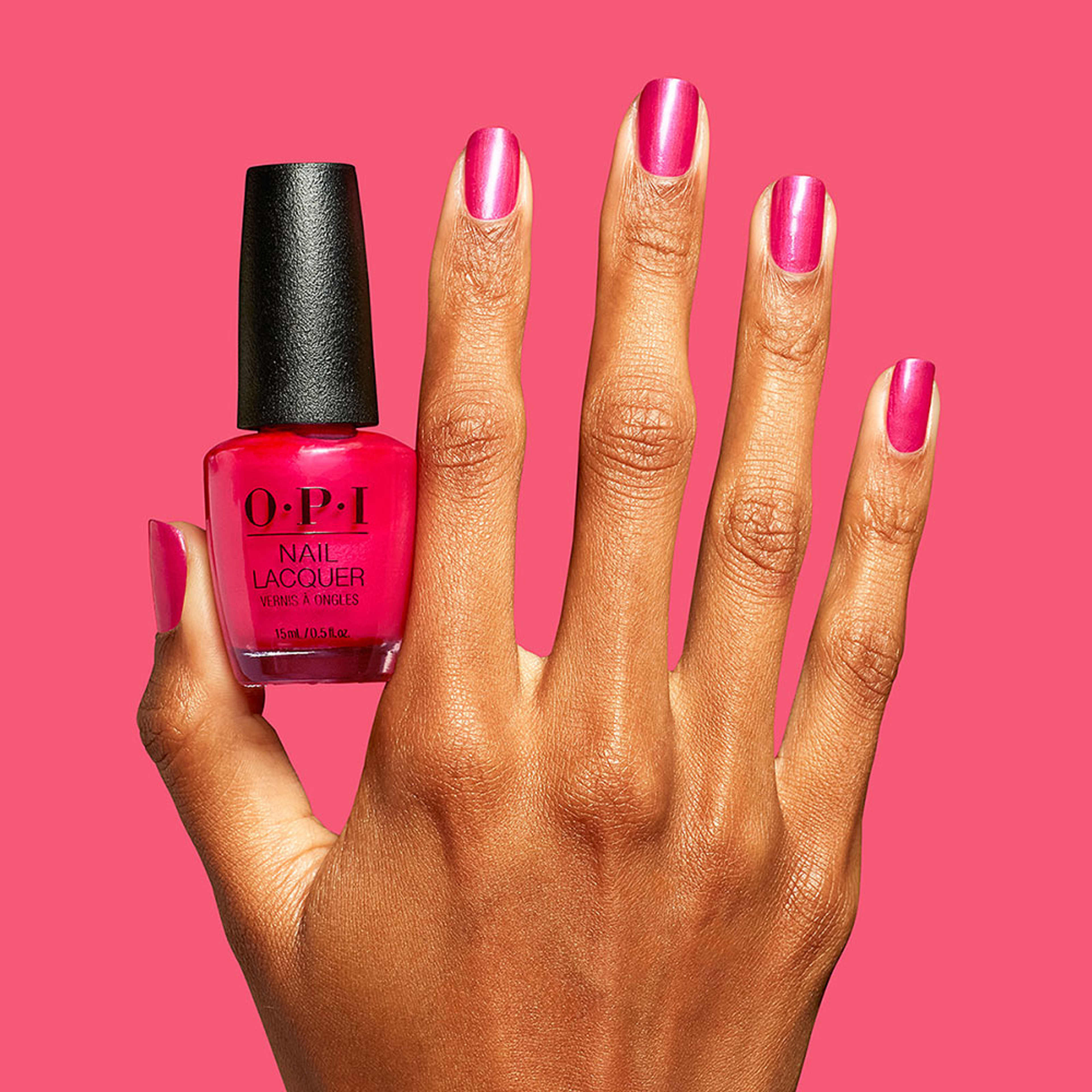 Nail Lacquer, från OPI, i färgen Pompeii Pink. Klicka för att öppna bilden i stort format