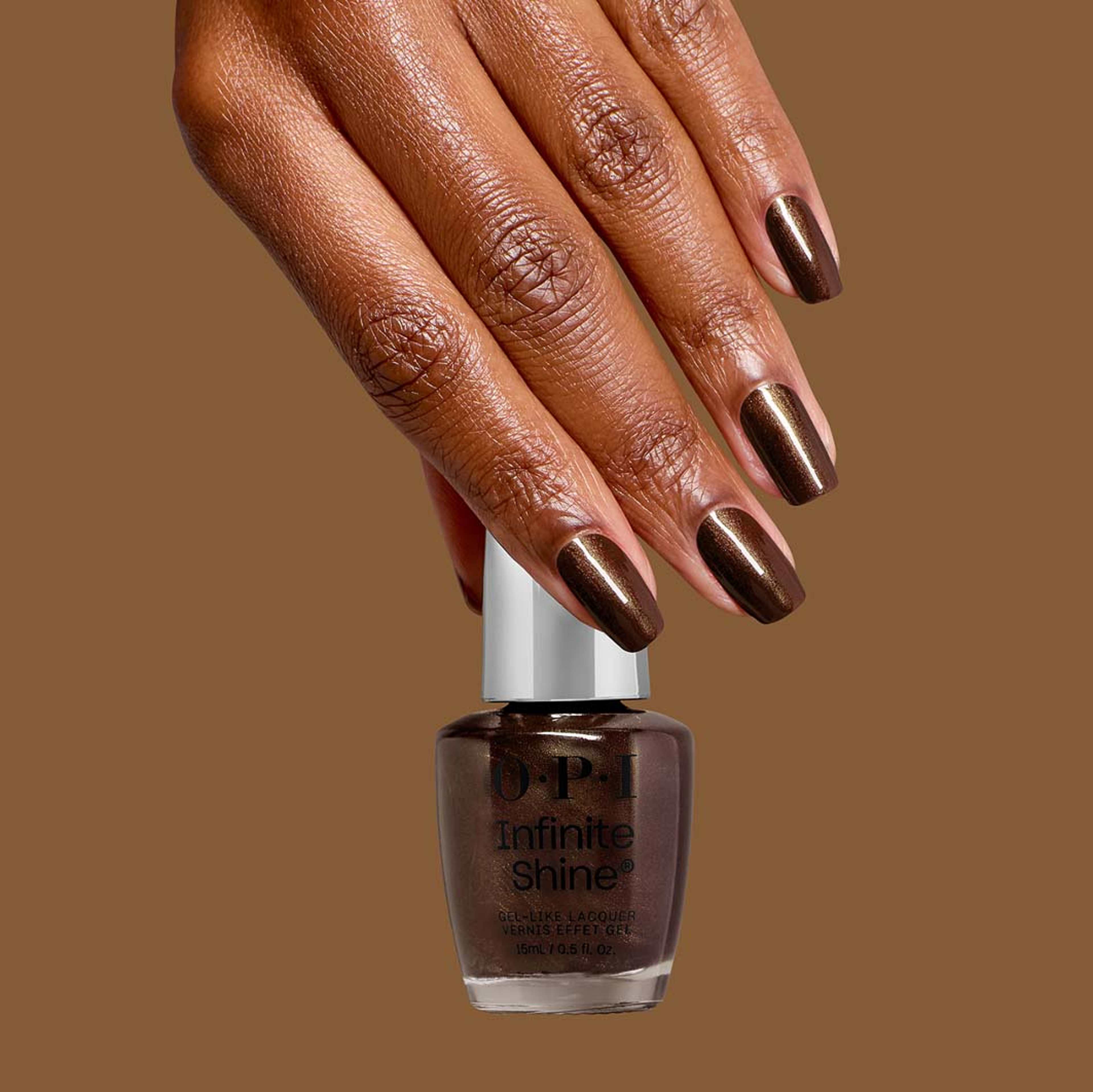 Infinite Shine Fall Collection, från OPI, i färgen Espresso Your Style. Klicka för att öppna bilden i stort format