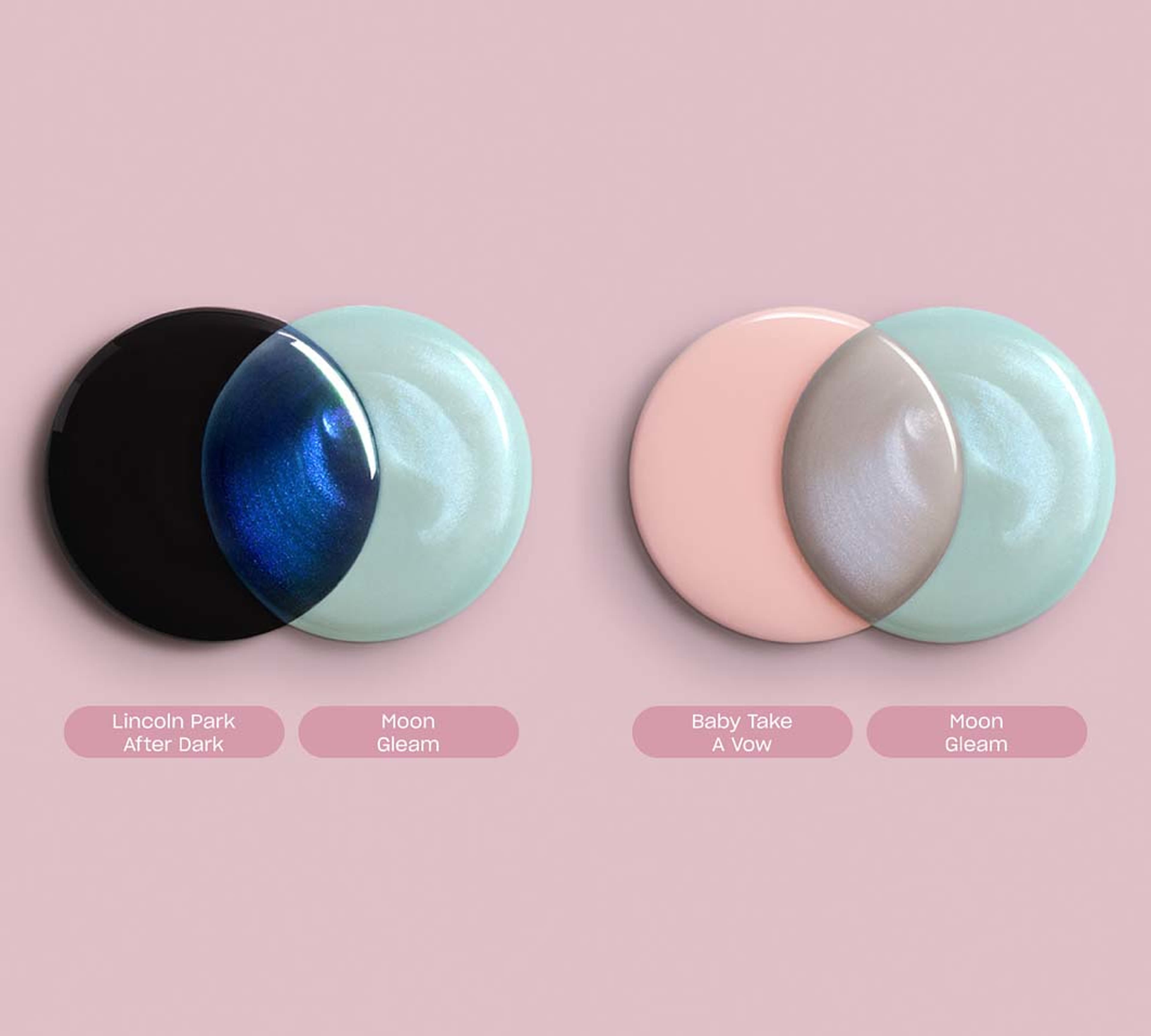 Infinite Shine Glaze Toppers, från OPI, i färgen Moon Gleam. Klicka för att öppna bilden i stort format