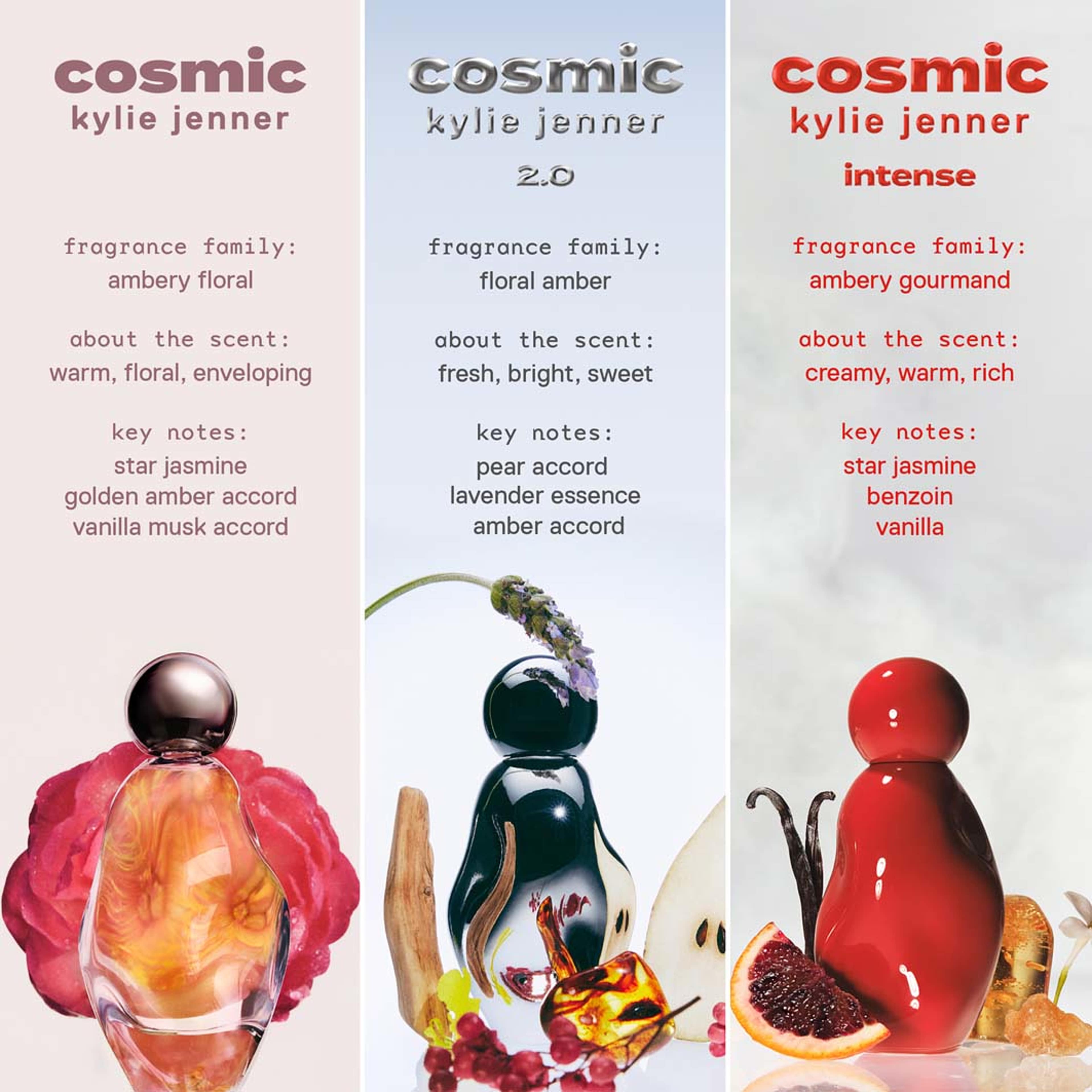 Cosmic Intense Eau de Parfum, från Kylie Cosmetics. Klicka för att öppna bilden i stort format