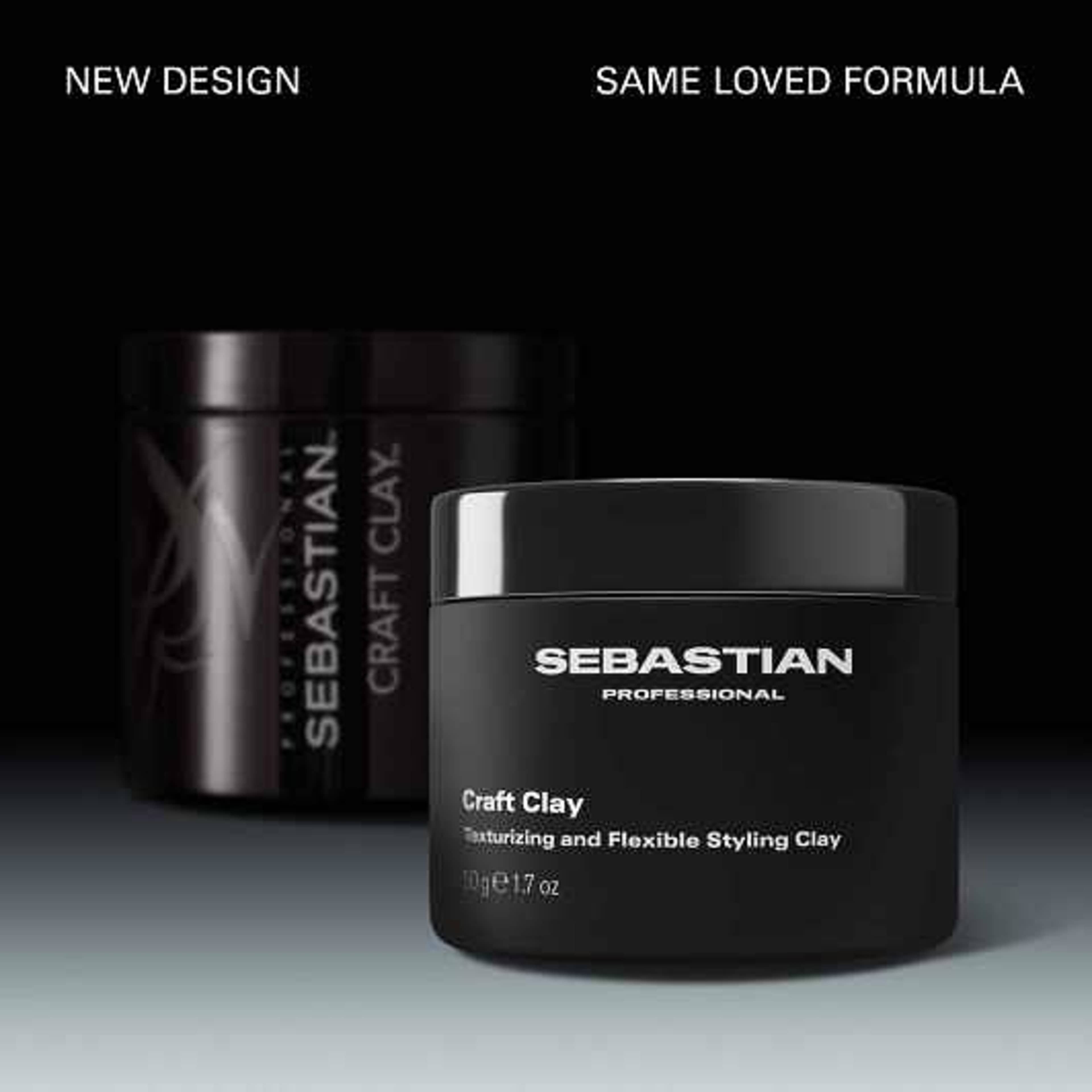 Craft Clay Texturizing & Flexible Styling Clay, från Sebastian Professional. Klicka för att öppna bilden i stort format