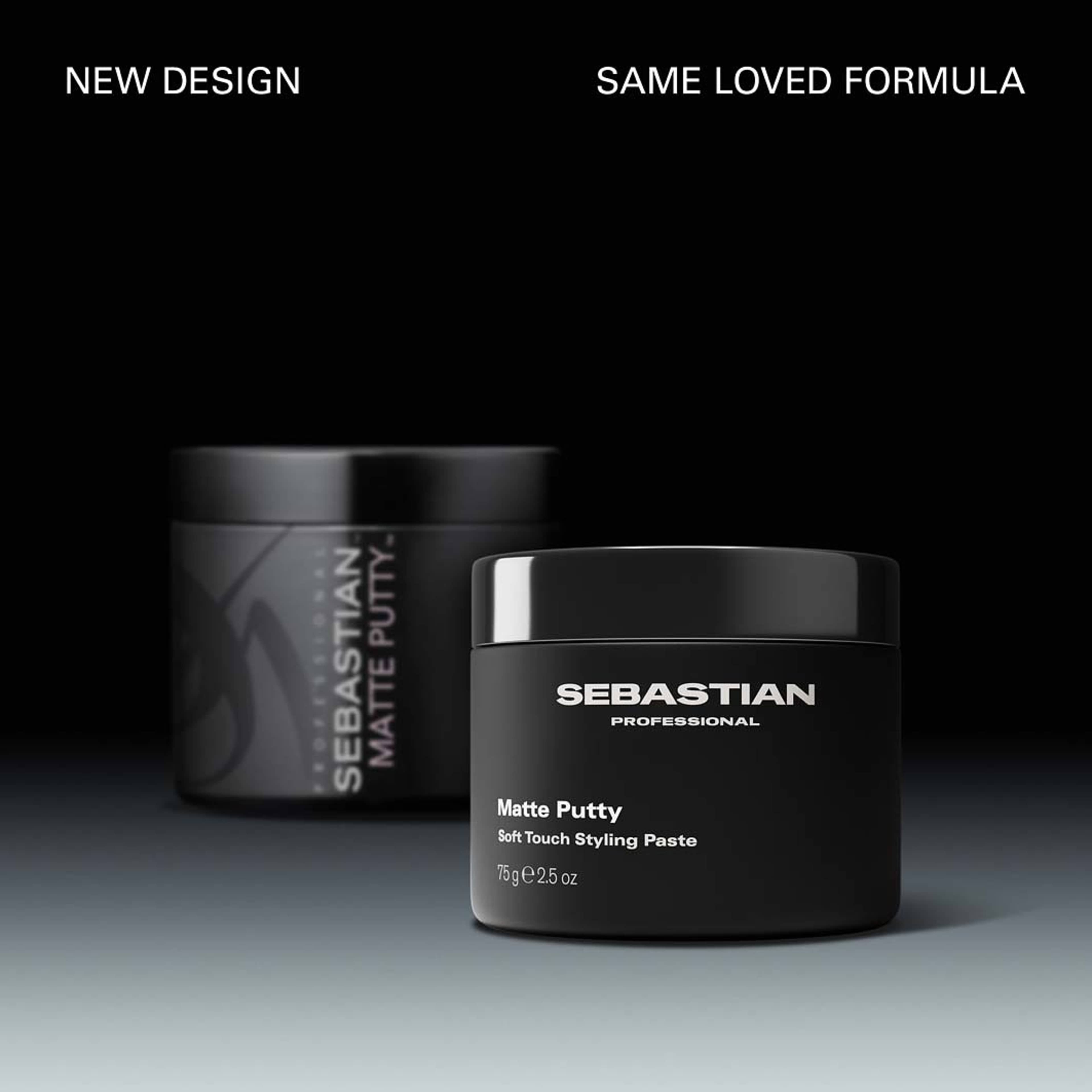 Matte Putty Soft Touch Styling Paste, från Sebastian Professional. Klicka för att öppna bilden i stort format