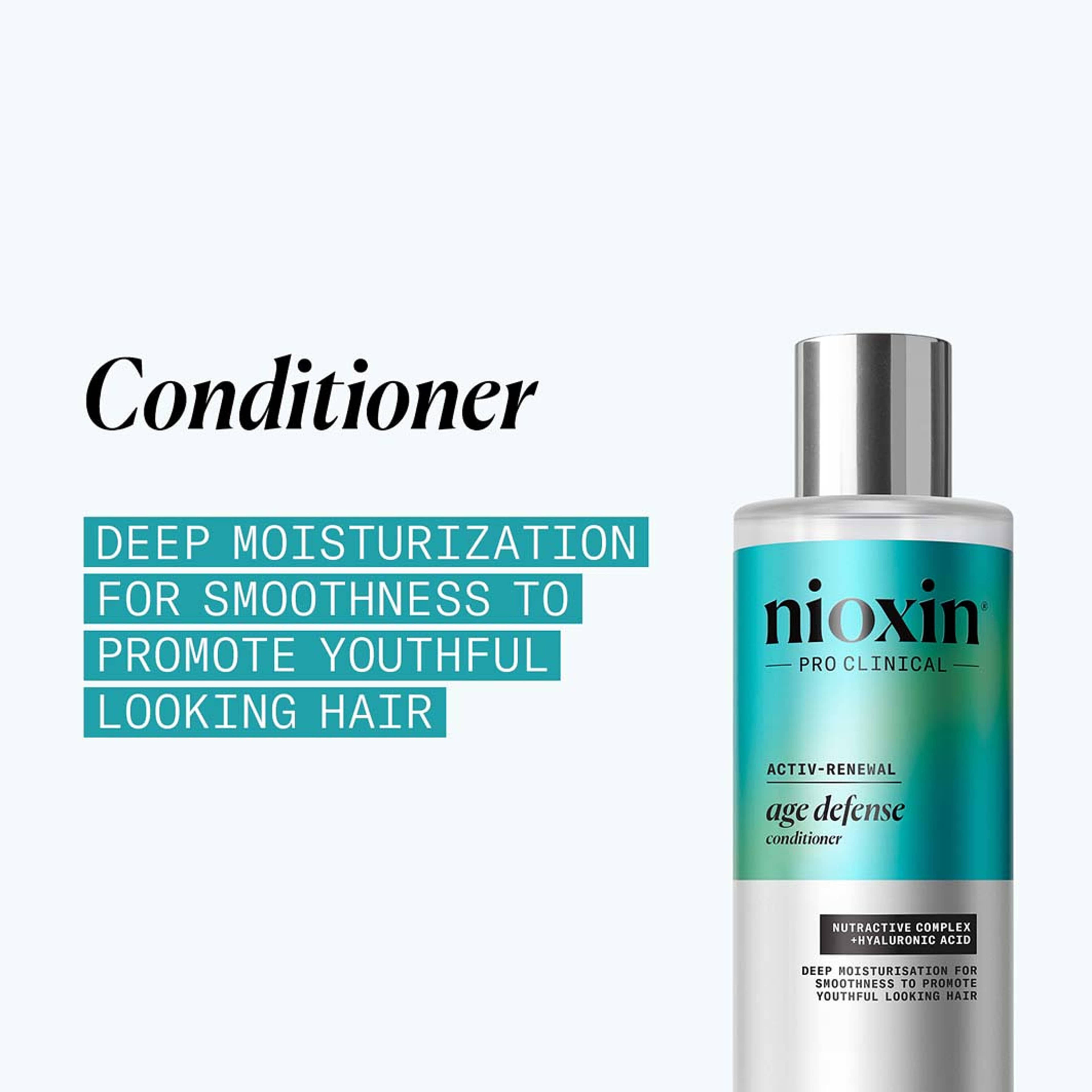 Age Defense Conditioner, från Nioxin. Klicka för att öppna bilden i stort format