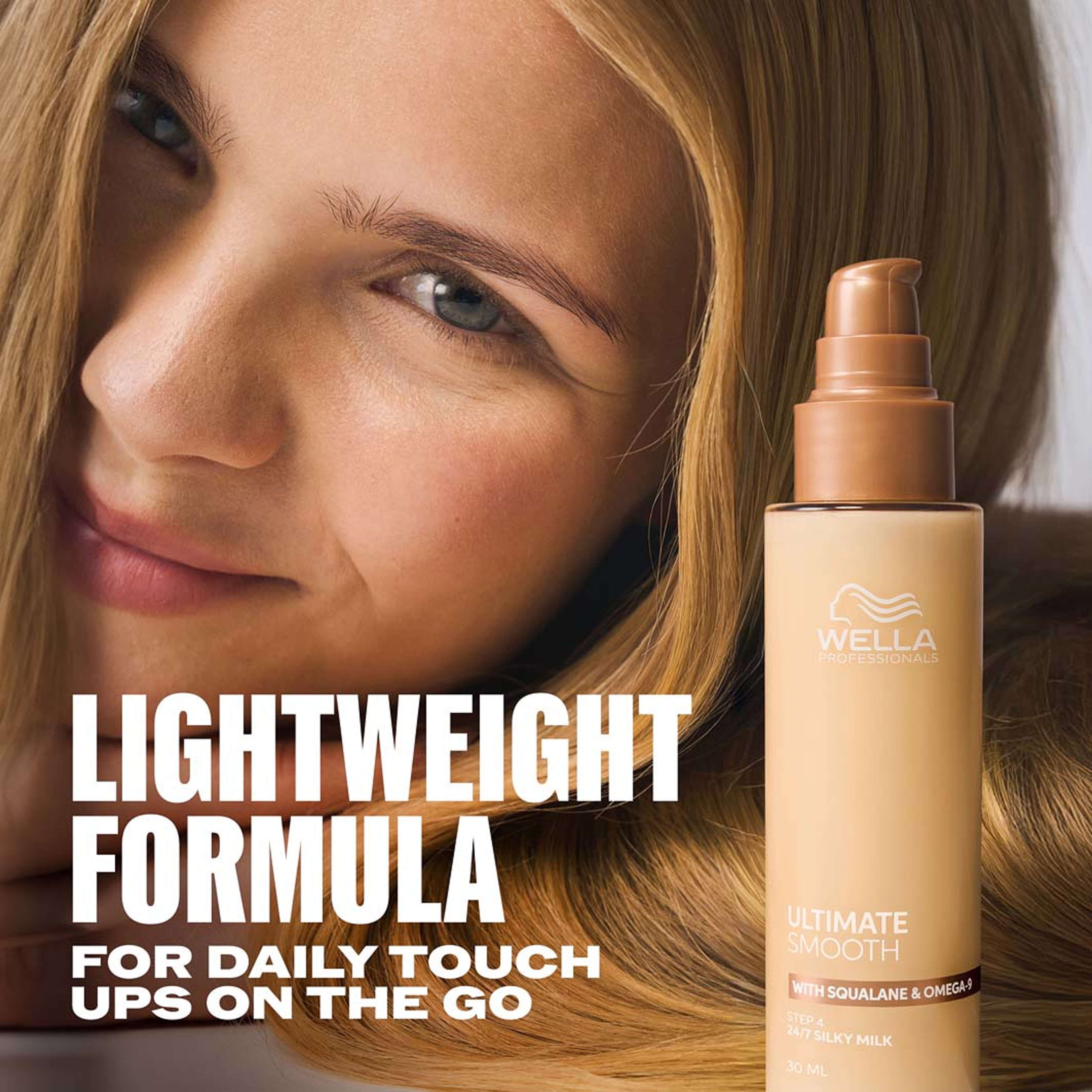 Ultimate Smooth 24/7 Silky Milk, från Wella Professional. Klicka för att öppna bilden i stort format