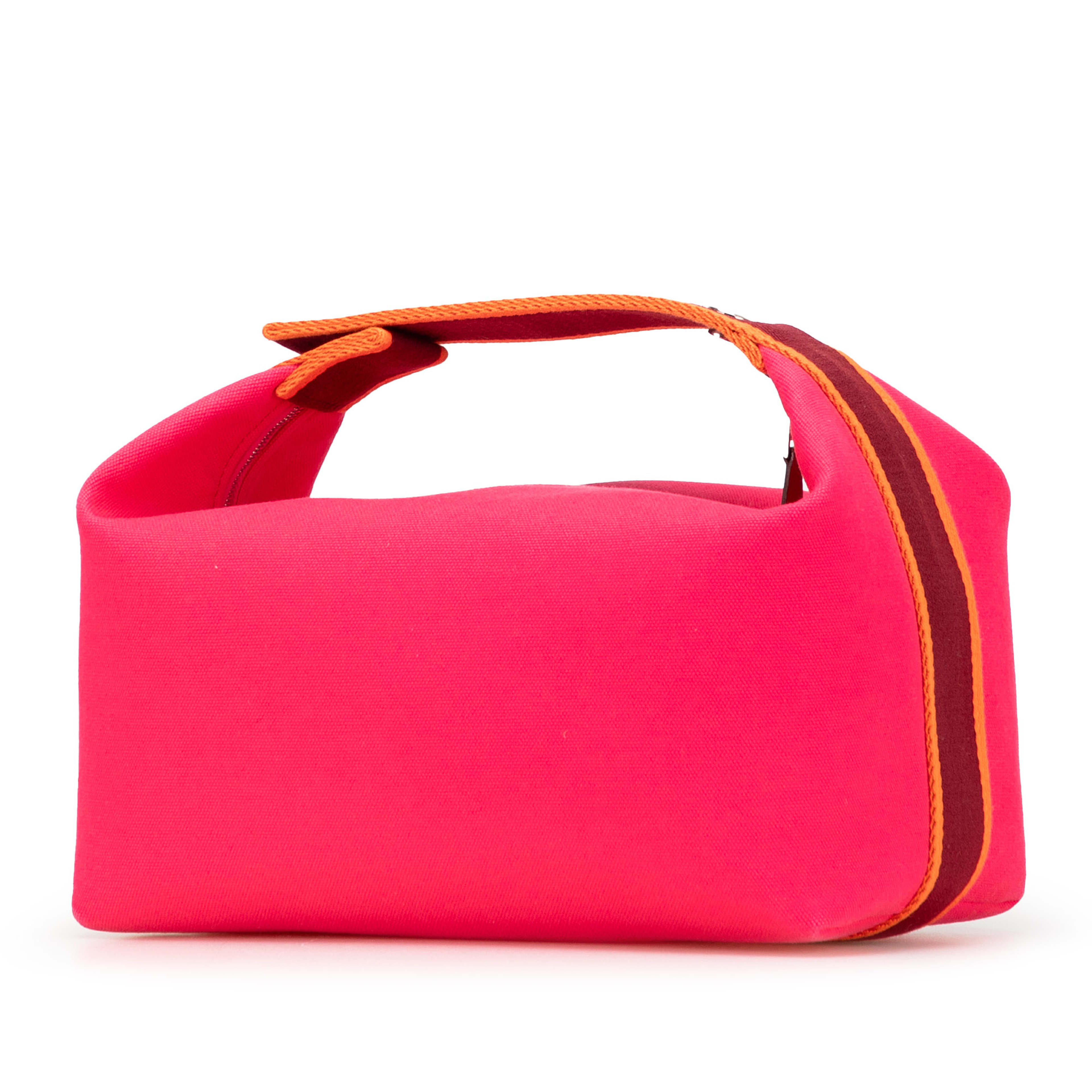Hermès Large Canvas Bride A Brac, från Luxclusif, i färgen dark pink.