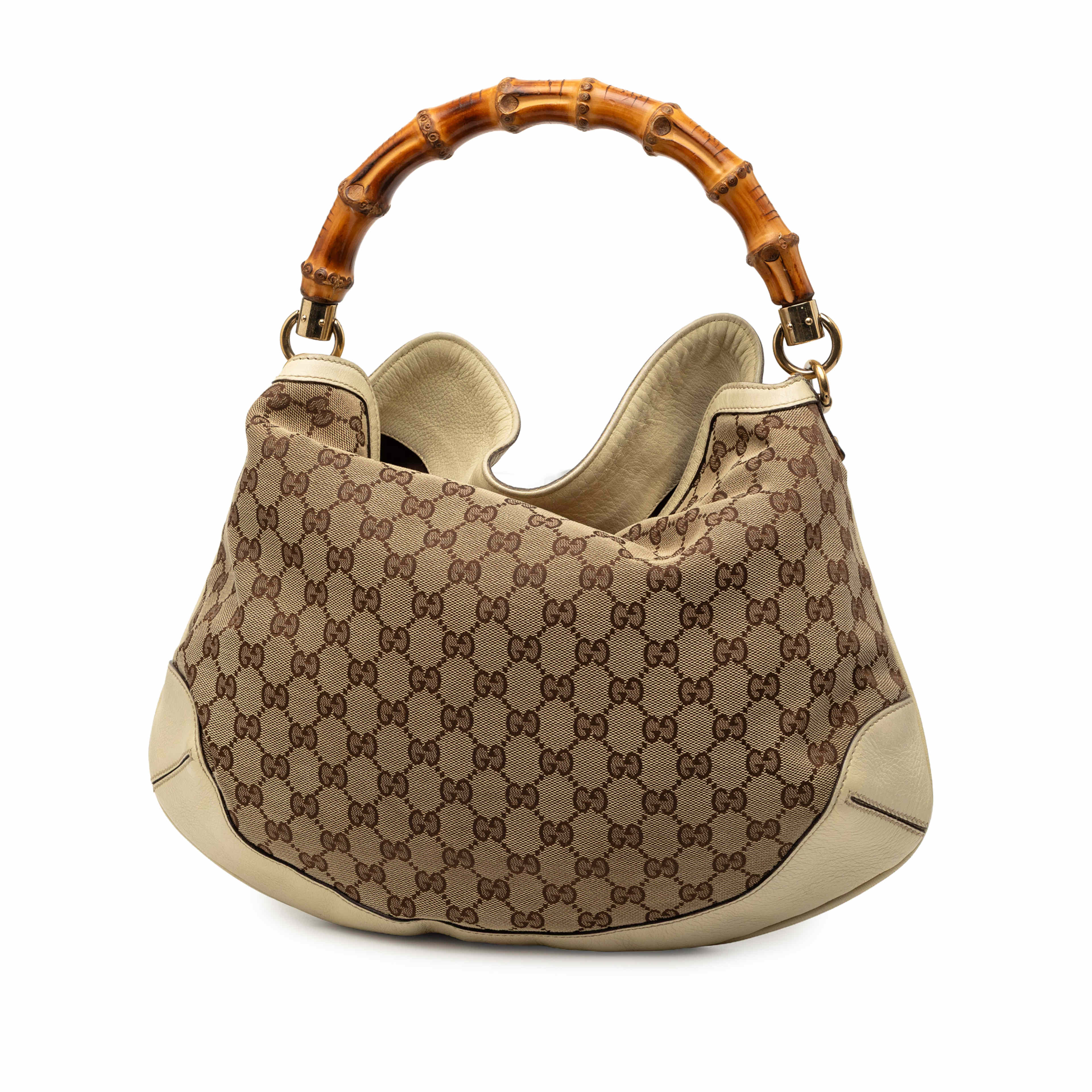 Gucci Medium Gg Canvas Peggy Satchel, från Luxclusif, i färgen brown. Klicka för att öppna bilden i stort format