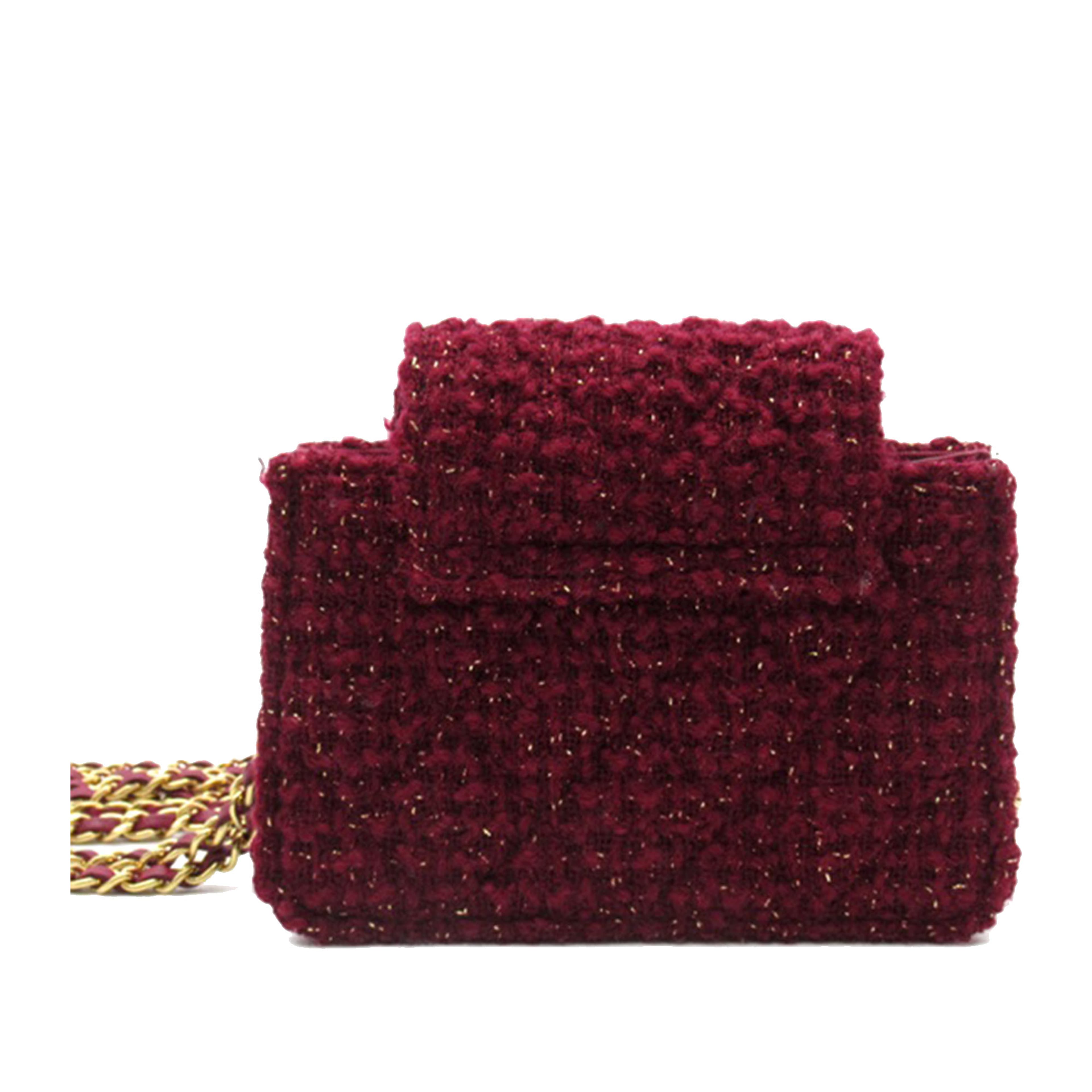 Chanel Cc Tweed Crossbody