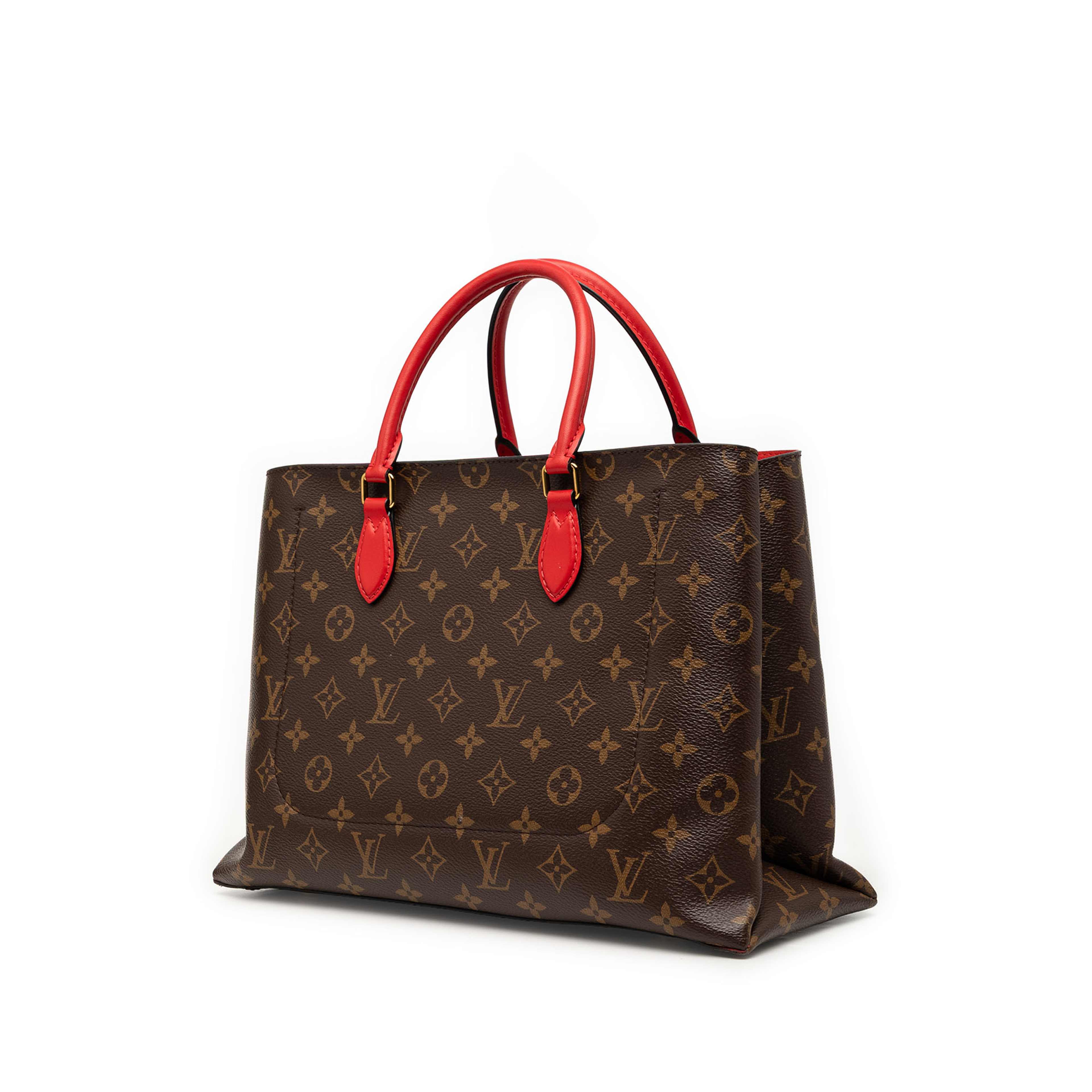 Louis Vuitton Monogram Flower Tote, från Luxclusif, i färgen brun. Klicka för att öppna bilden i stort format