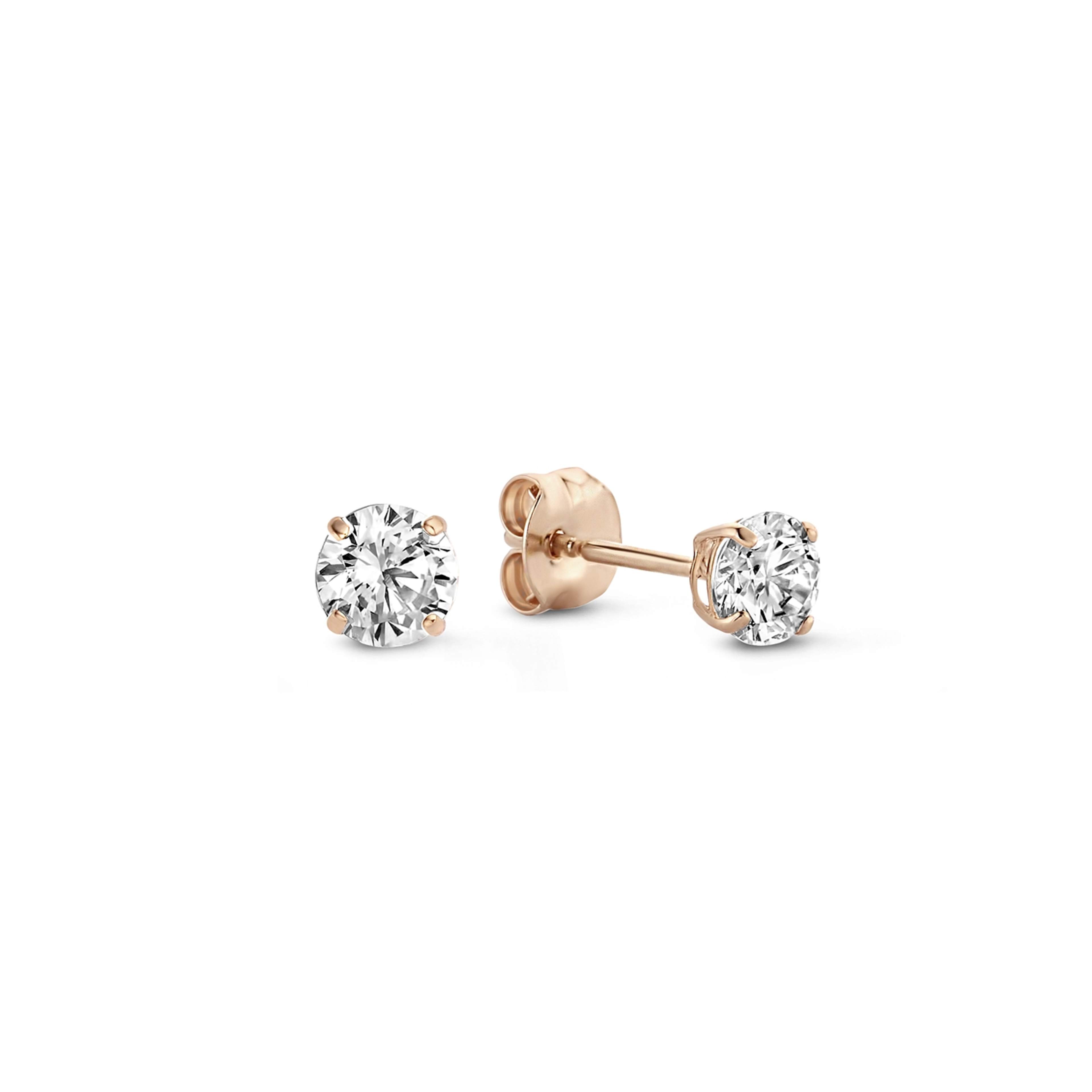 Isabel Bernard 14 Karat Rose Gold Ear Stud