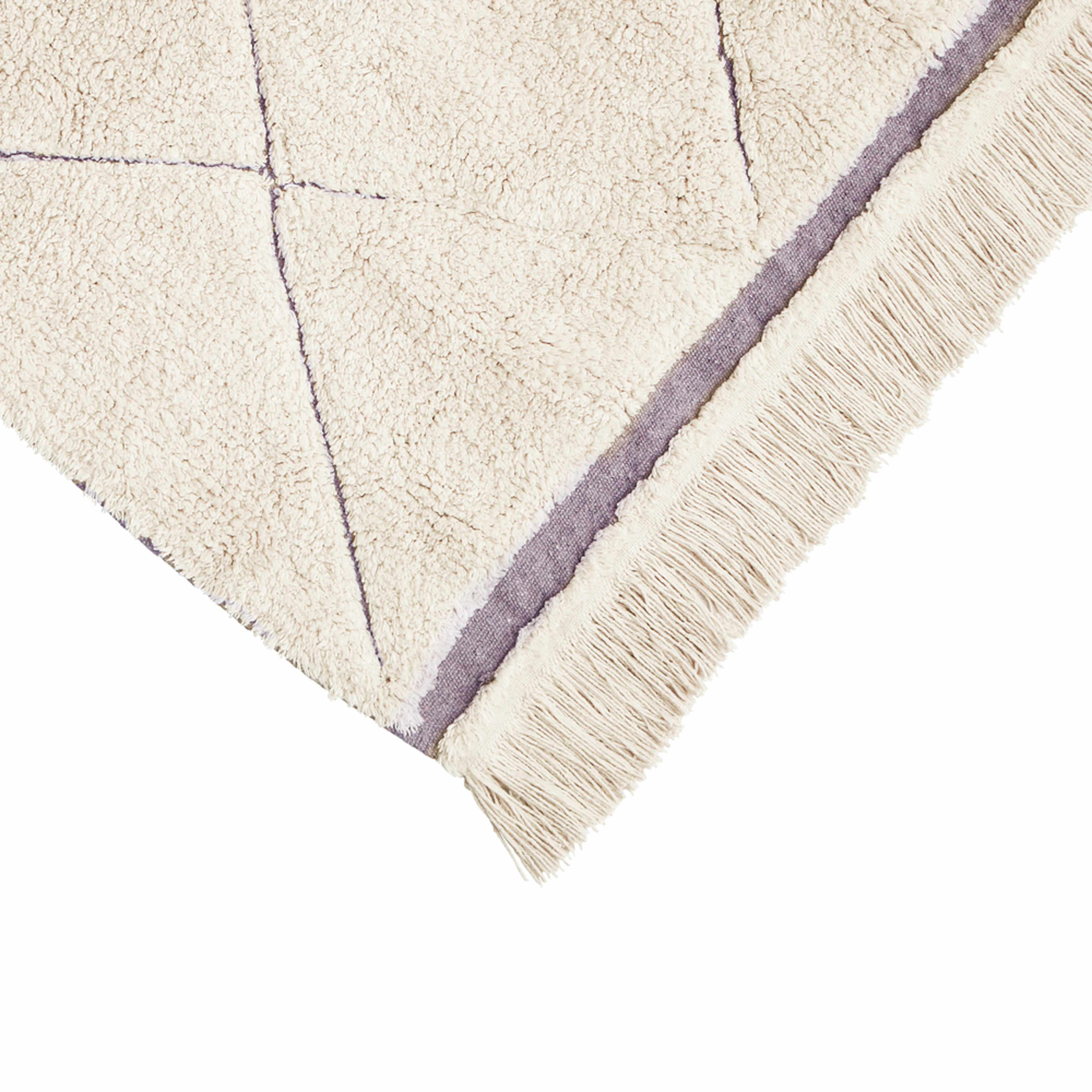 Tvättbar Matta Bereber, från LORENA CANALS, i färgen natural, rugcycled yarn. Klicka för att öppna bilden i stort format